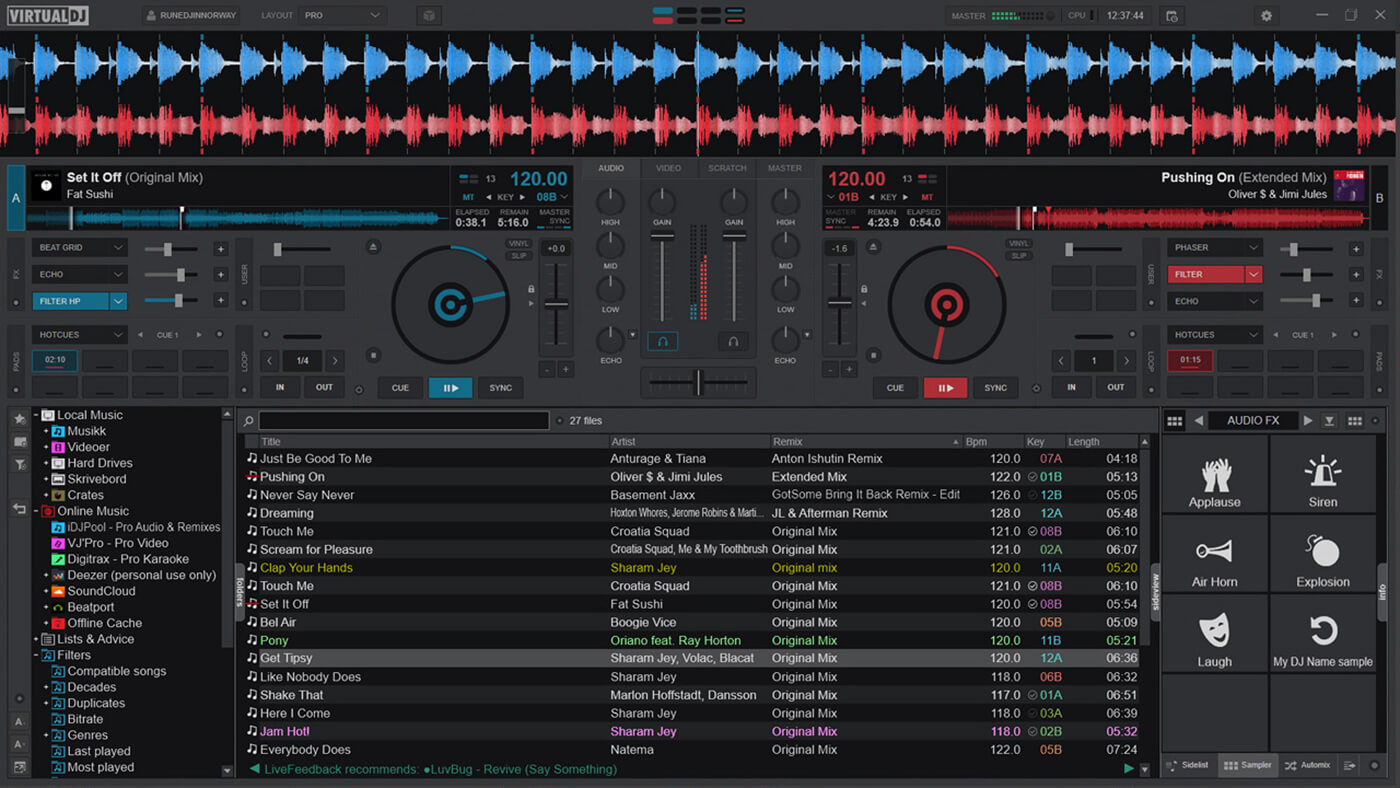Enjoy the videos and music you love, upload original content, and share it all with friends, family, and the world on youtube. Best Freeware Plug Ins Five Of The Best Free Software And Apps For Djs Musictech