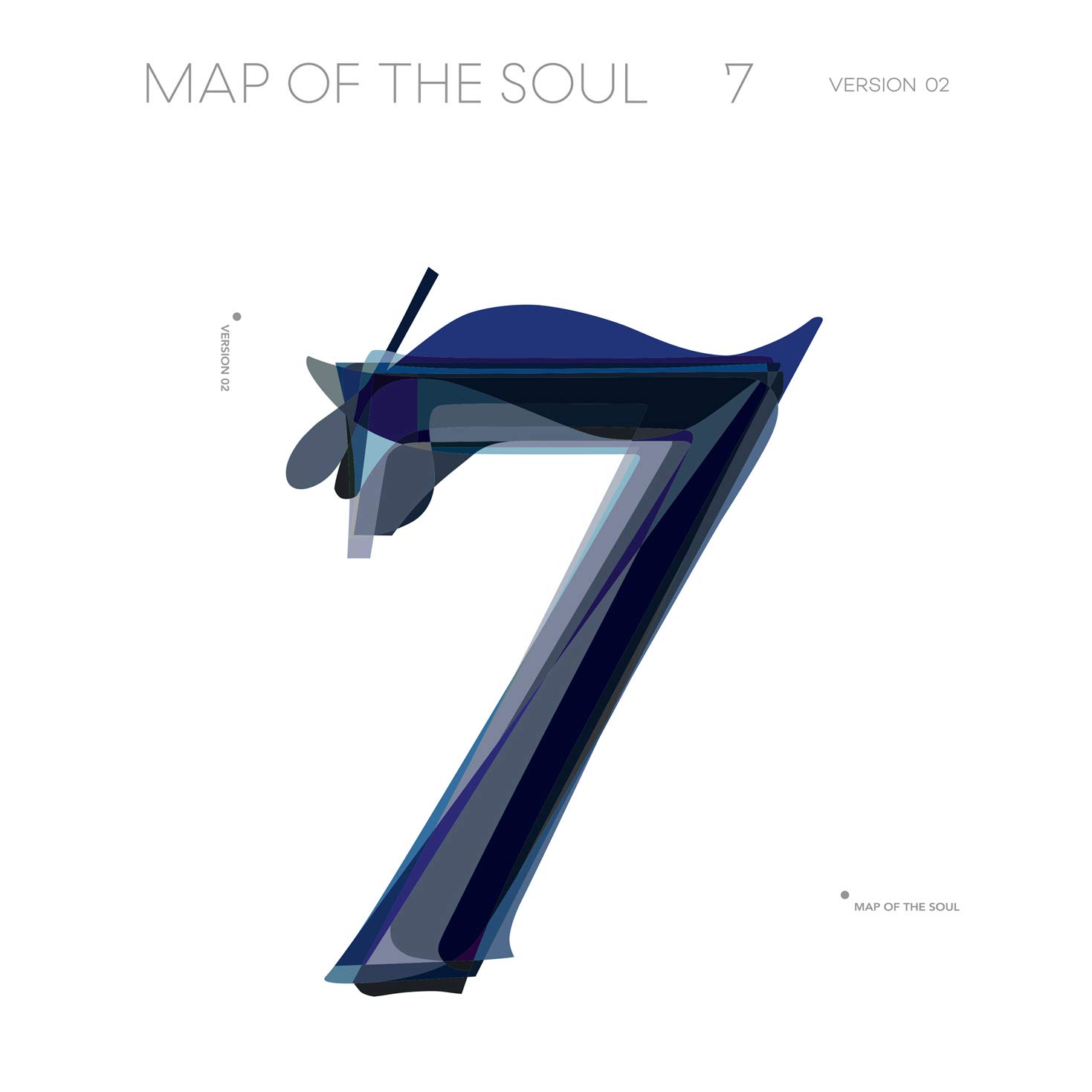 BTS Map Of The Soul 7 Version 02 CD Box Set MusicZone Vinyl Bts Version 2 