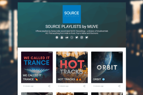 Source Playlists Now On Spotify Apple Music Deezer Youtube And Qobuz Musikvertrieb Ag