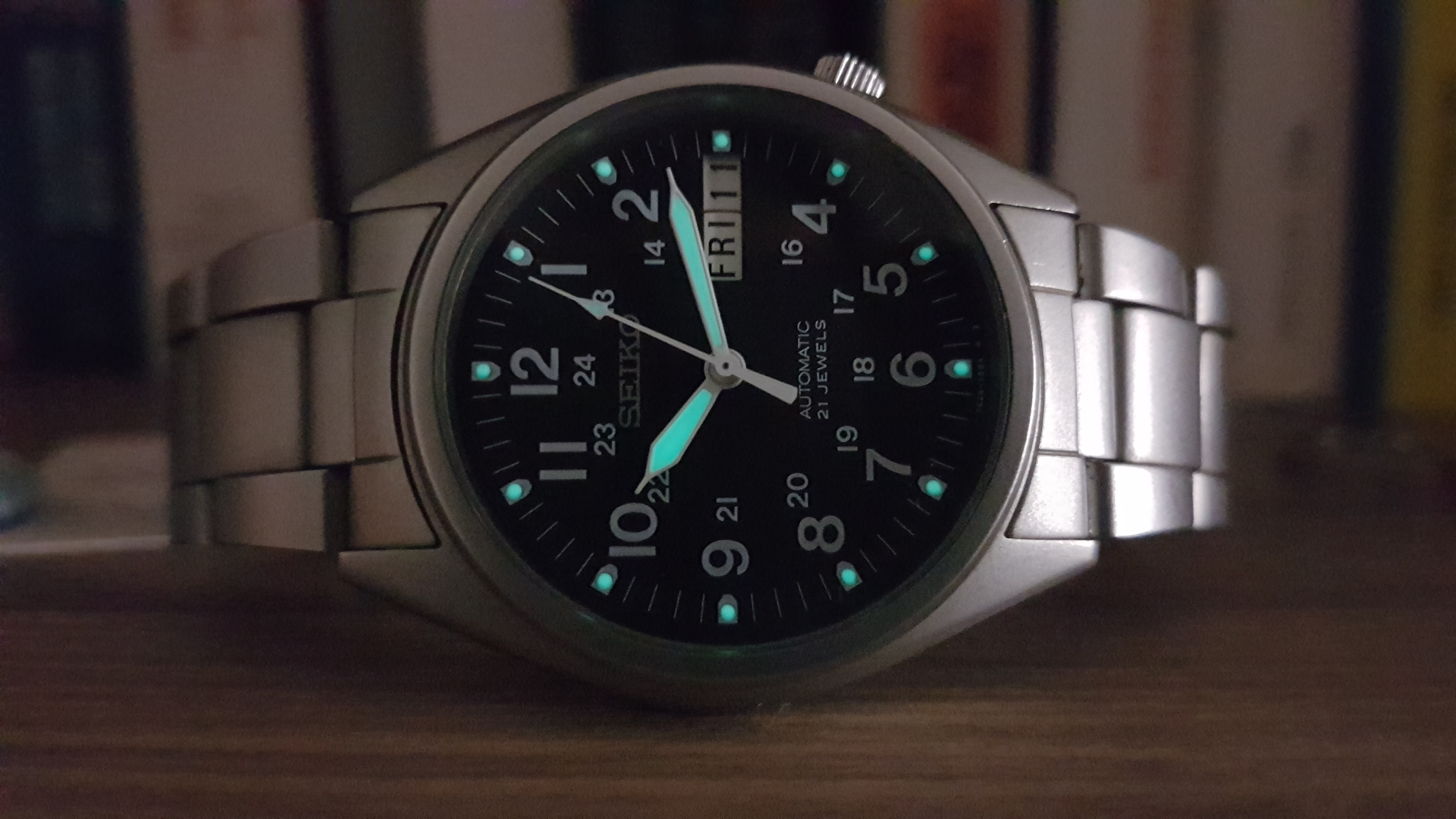 ロ*ン様 SEIKO 5 SNX427 7S26 35mm 機械式 自動巻き Seiko Military SNX427: The Original Seiko 5 Military