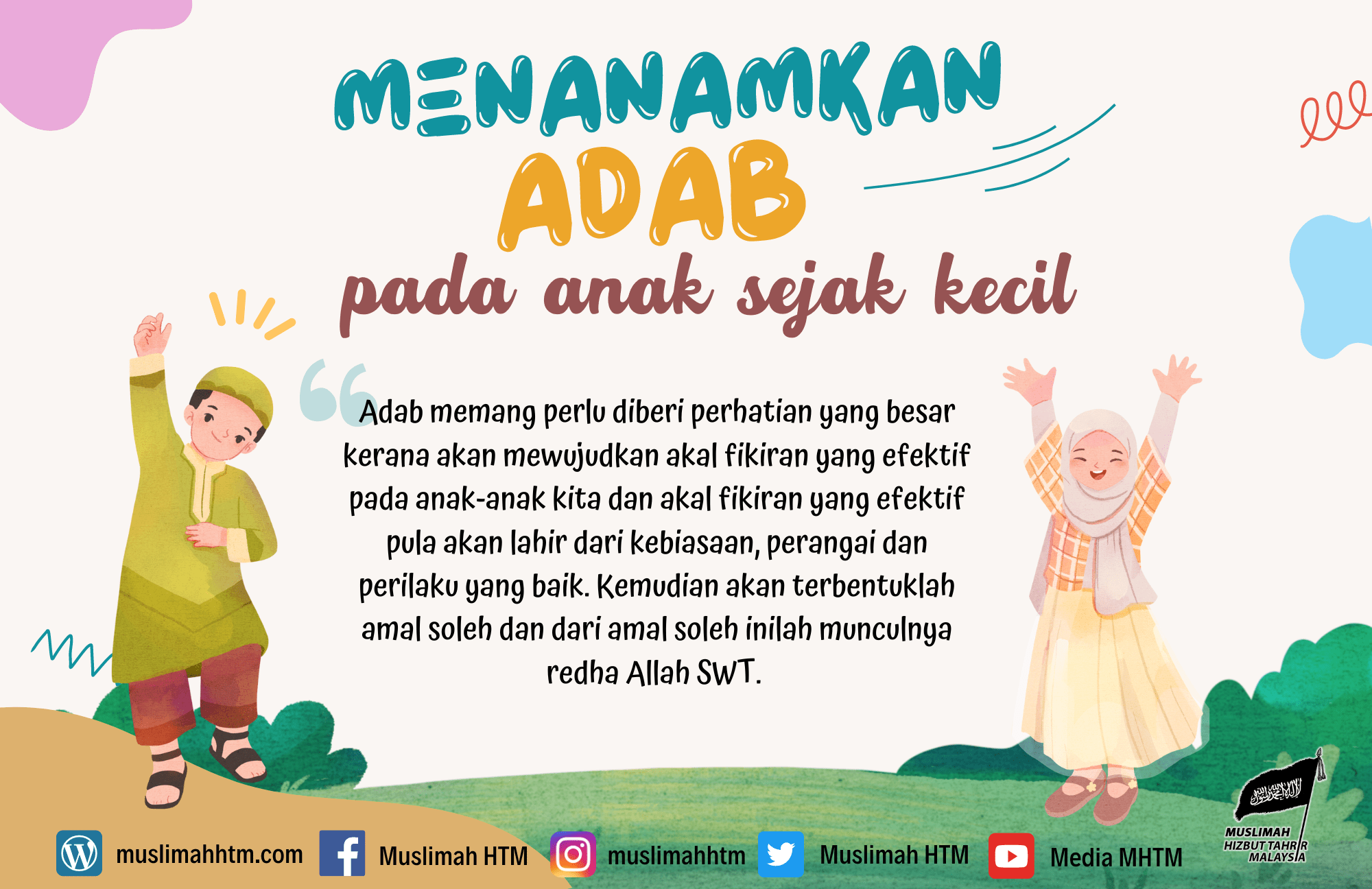Menanamkan Adab pada Anak: Sebuah Perjalanan Menuju Indahnya Karakter