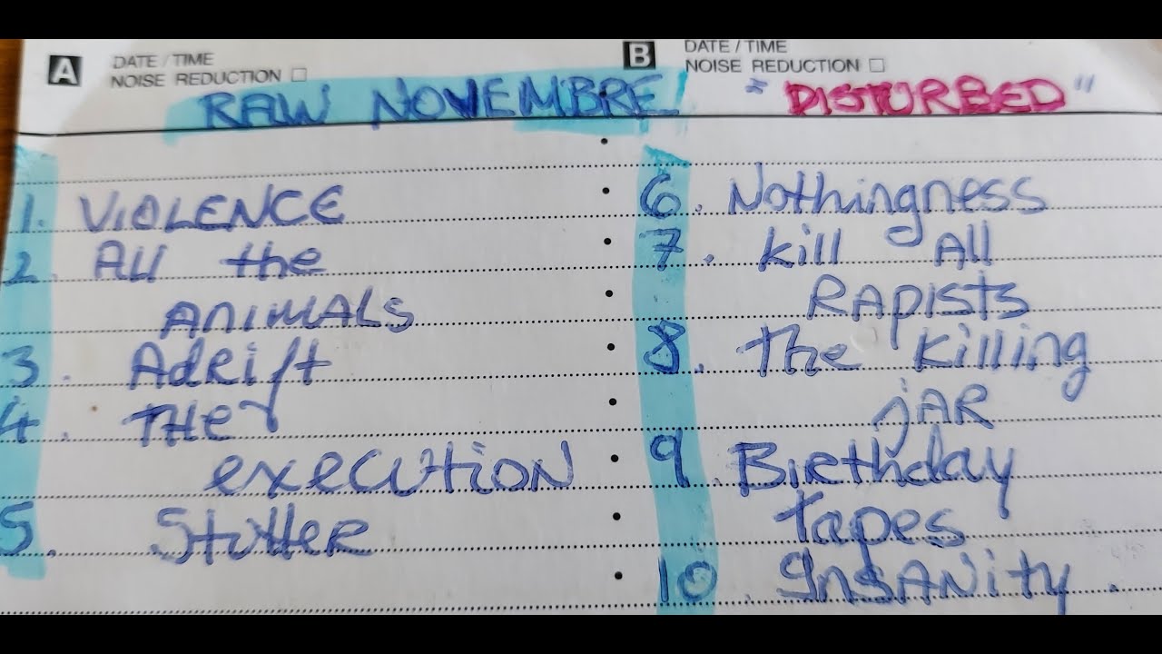 Raw Novembre