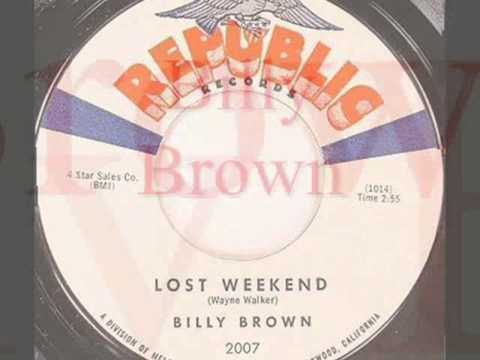 Billy-Brown-Lost-Weekend