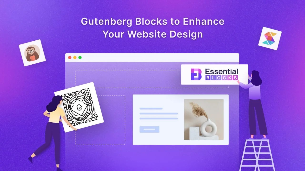 إضافة Essential Blocks وتجربة تصميم صفحة تعريفية لشركة