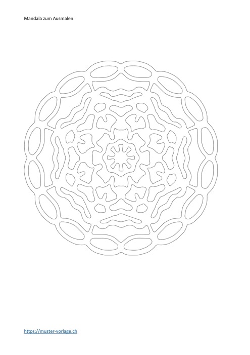 1001 Coole Mandalas Zum Ausdrucken Und Ausmalen