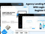 Agency Landing Page Template Using Html Css