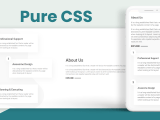 About Section Template Using Only Html Css
