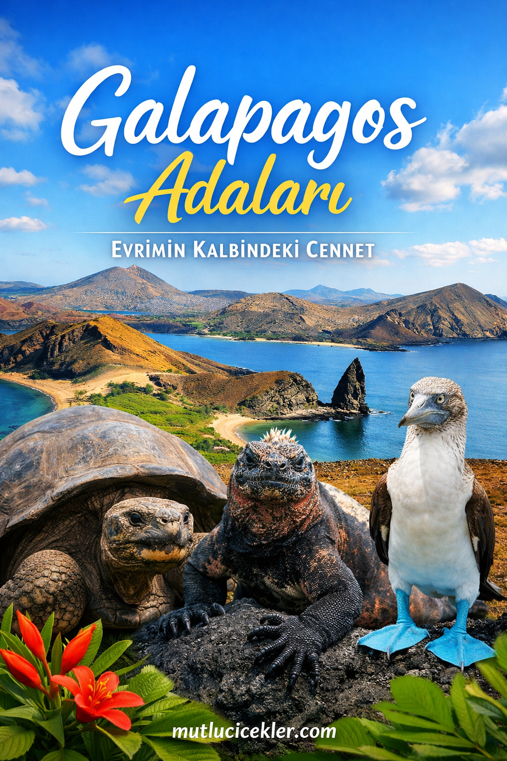 🌋 Galapagos Adaları: Doğanın Evrimle Yazdığı Benzersiz Hikâye