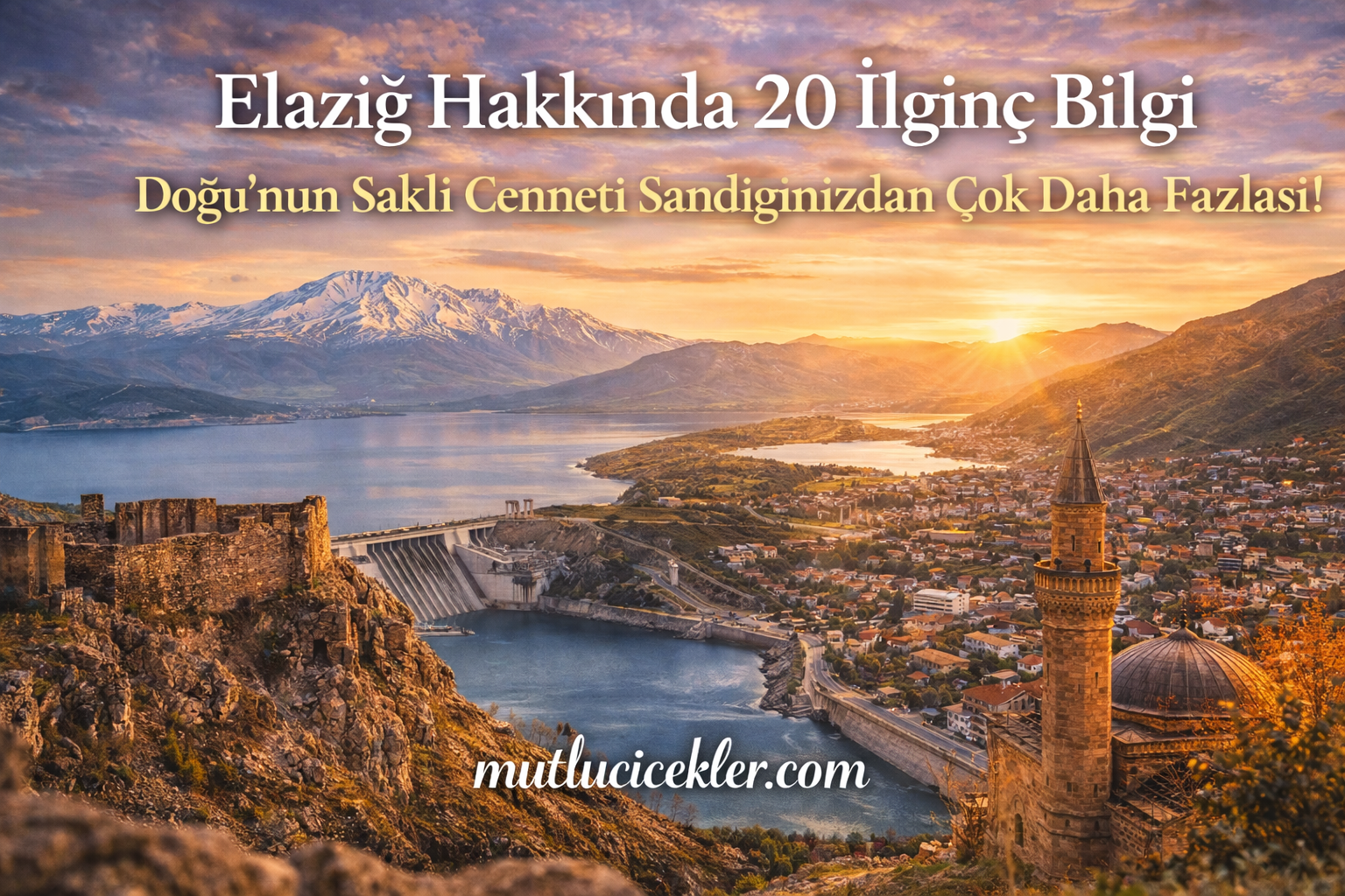🌊 Elazığ Hakkında 20 İlginç Bilgi: Doğu’nun Saklı Cenneti Sandığınızdan Çok Daha Fazlası!