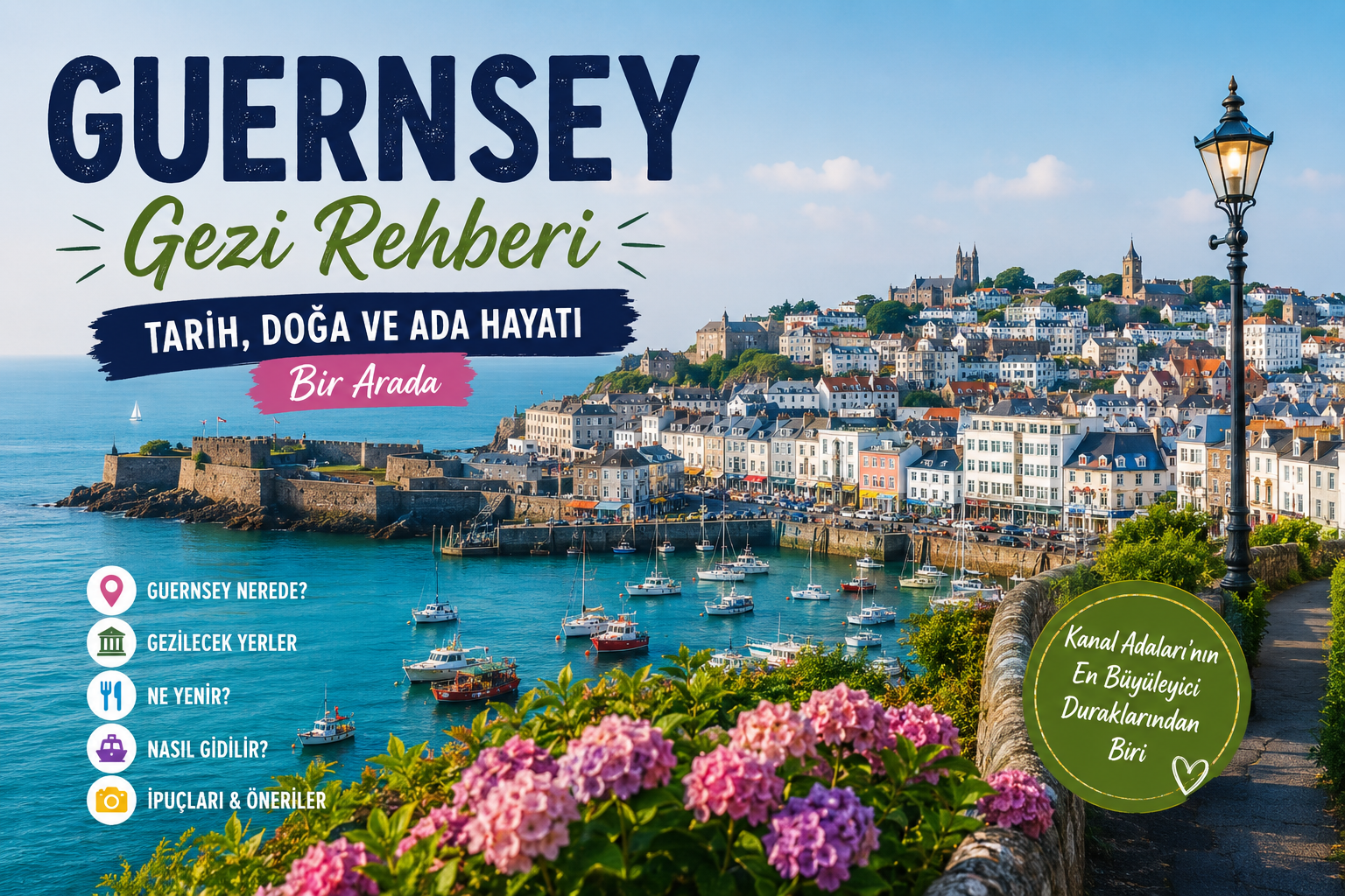 Guernsey Gezi Rehberi: Guernsey Nerede, Nereye Bağlı, Gezilecek Yerler ve Ne Yenir?