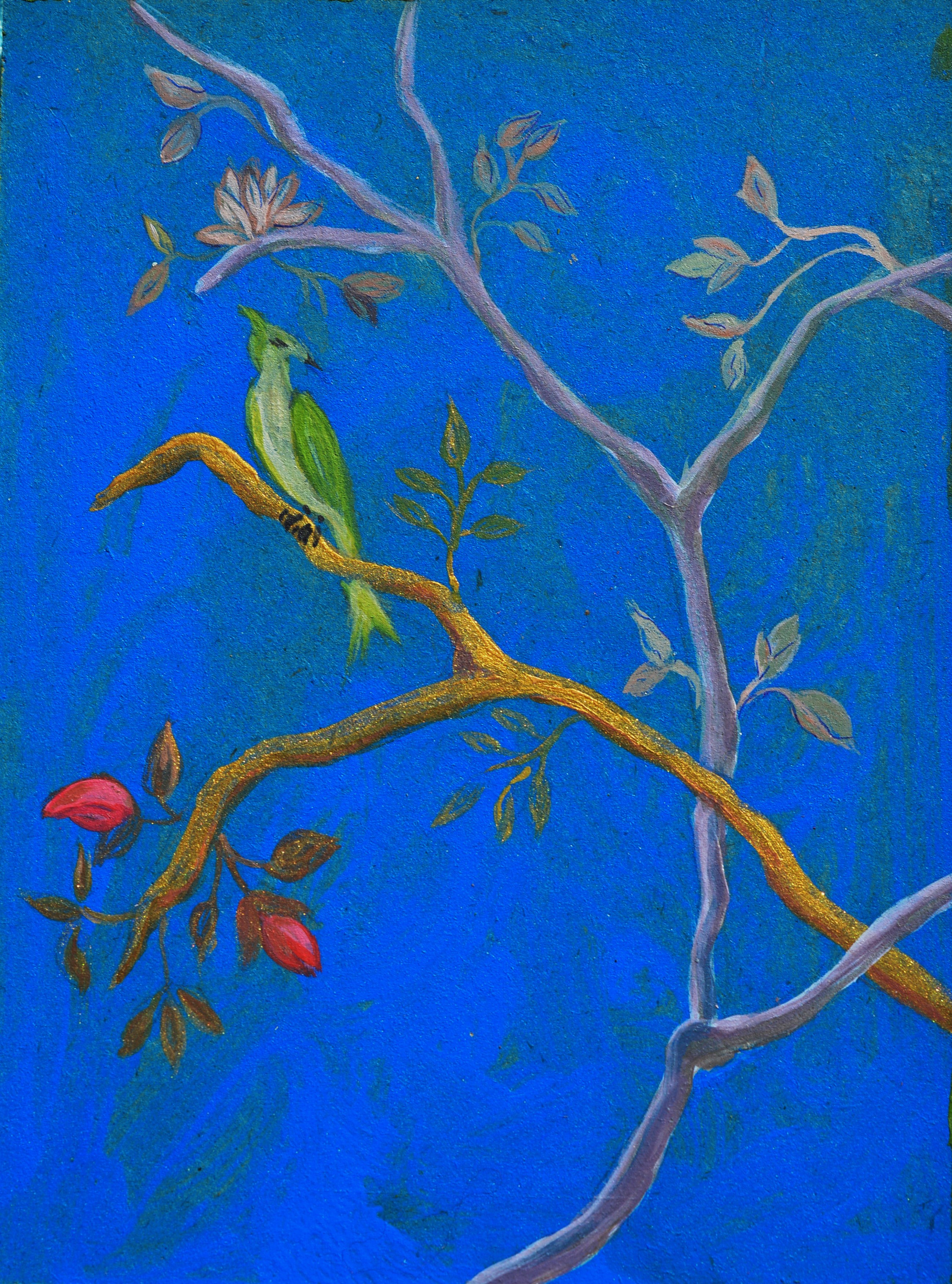 Acrílico sobre madera