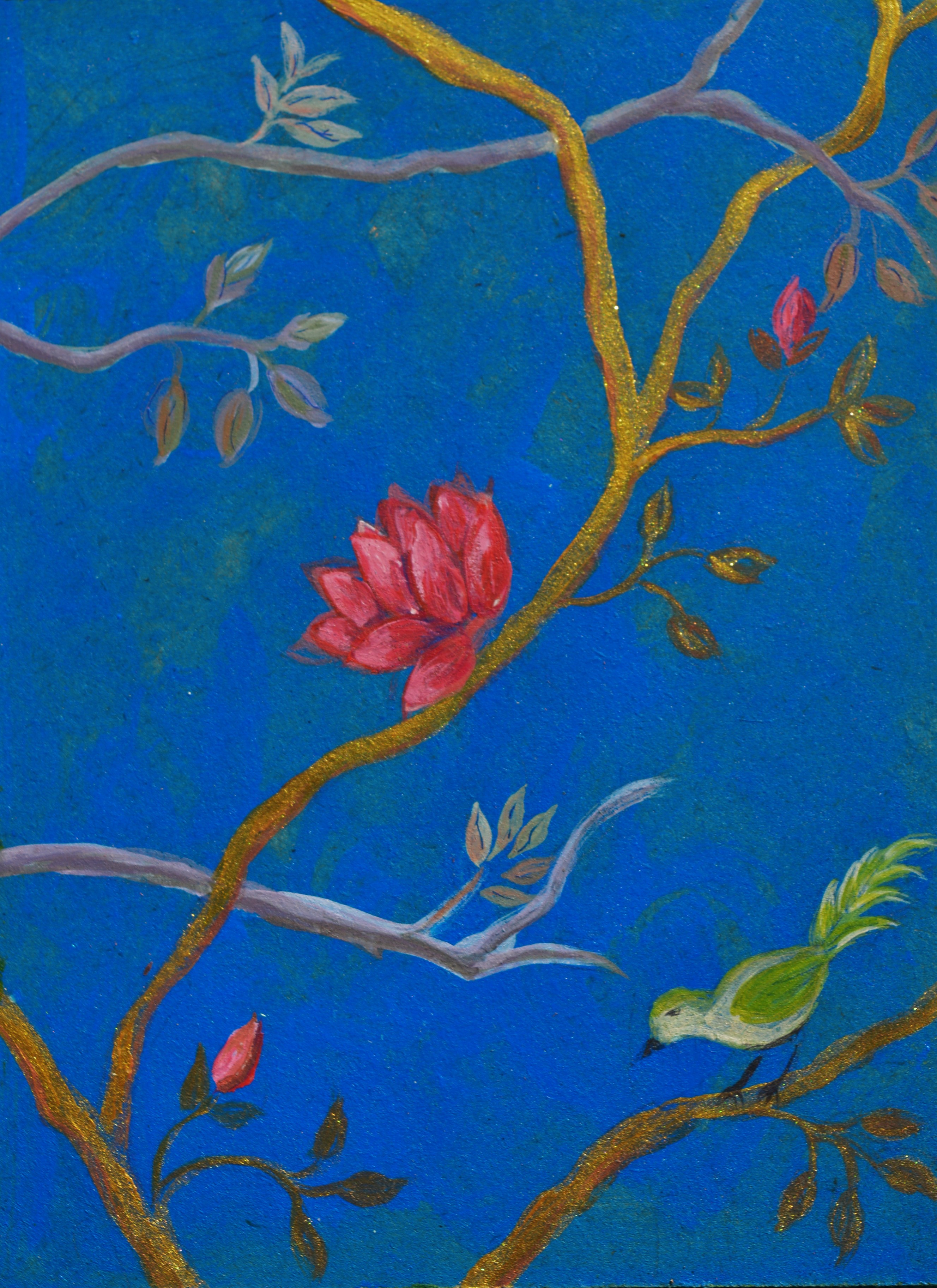 Acrílico sobre madera