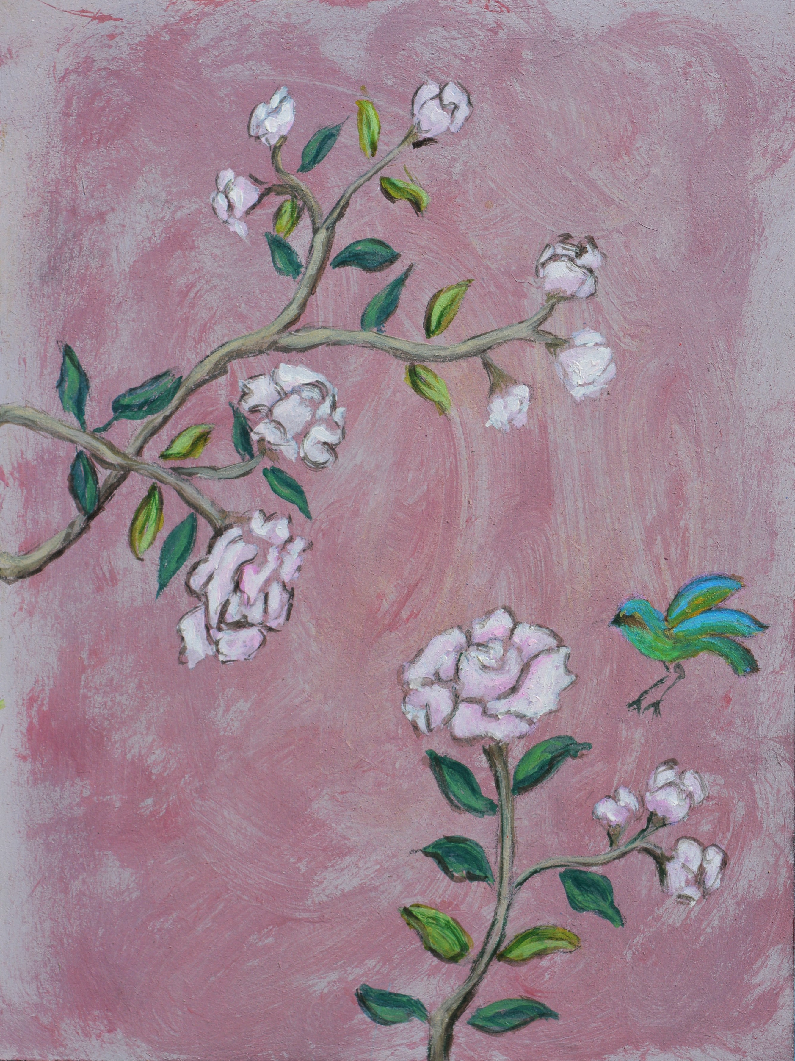 Acrílico sobre madera