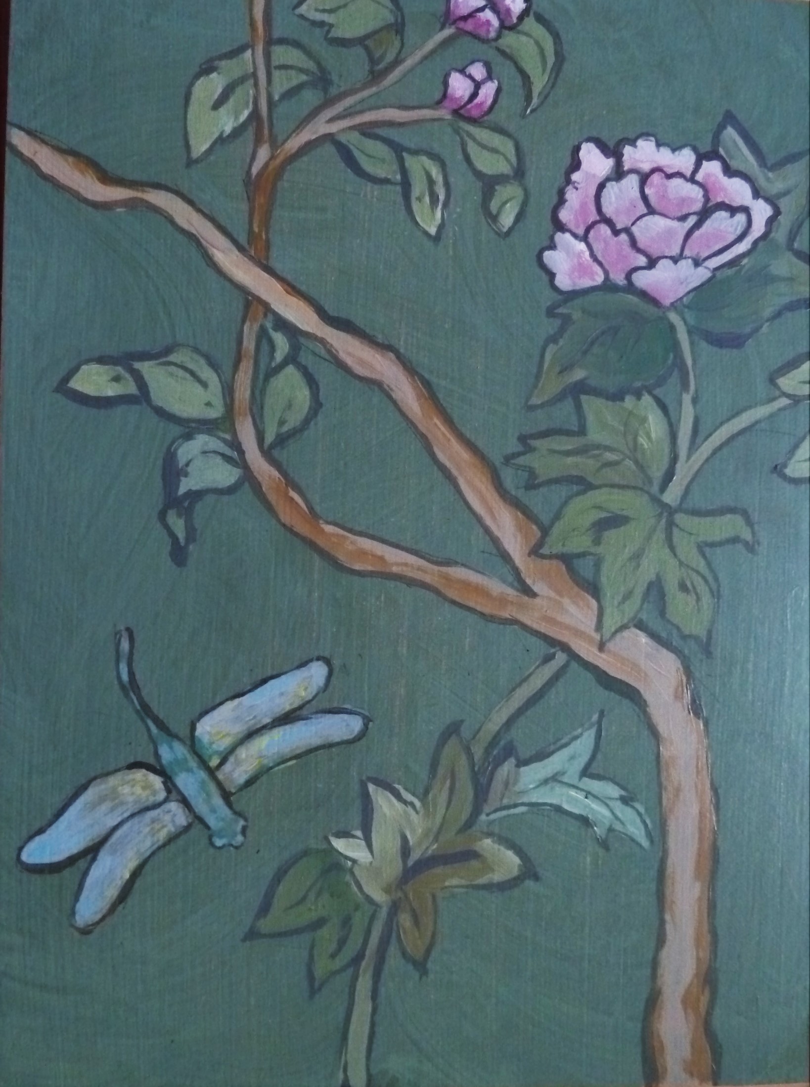 Acrílico sobre madera