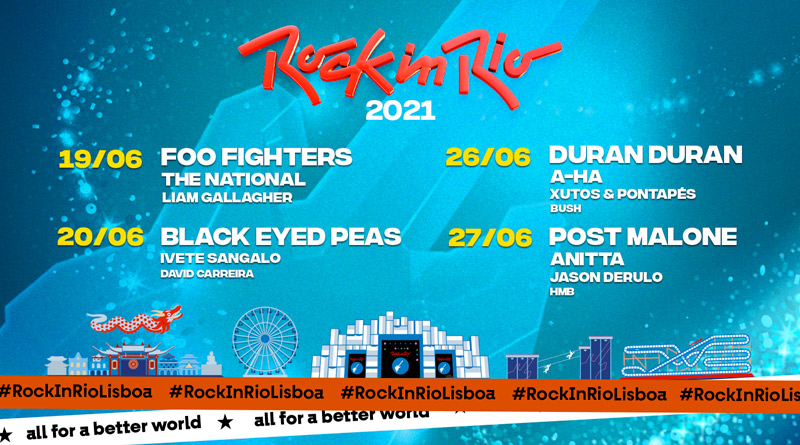 The main look trend at rock in rio 2023 will be: Rock in Rio Lisboa 2021 anuncia a Liam Gallagher, Duran Duran, Foo
