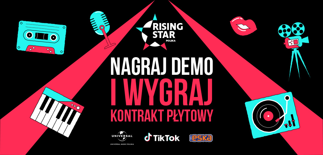 „Rising Star" - rusza konkurs Universal Music Polska i TikTok