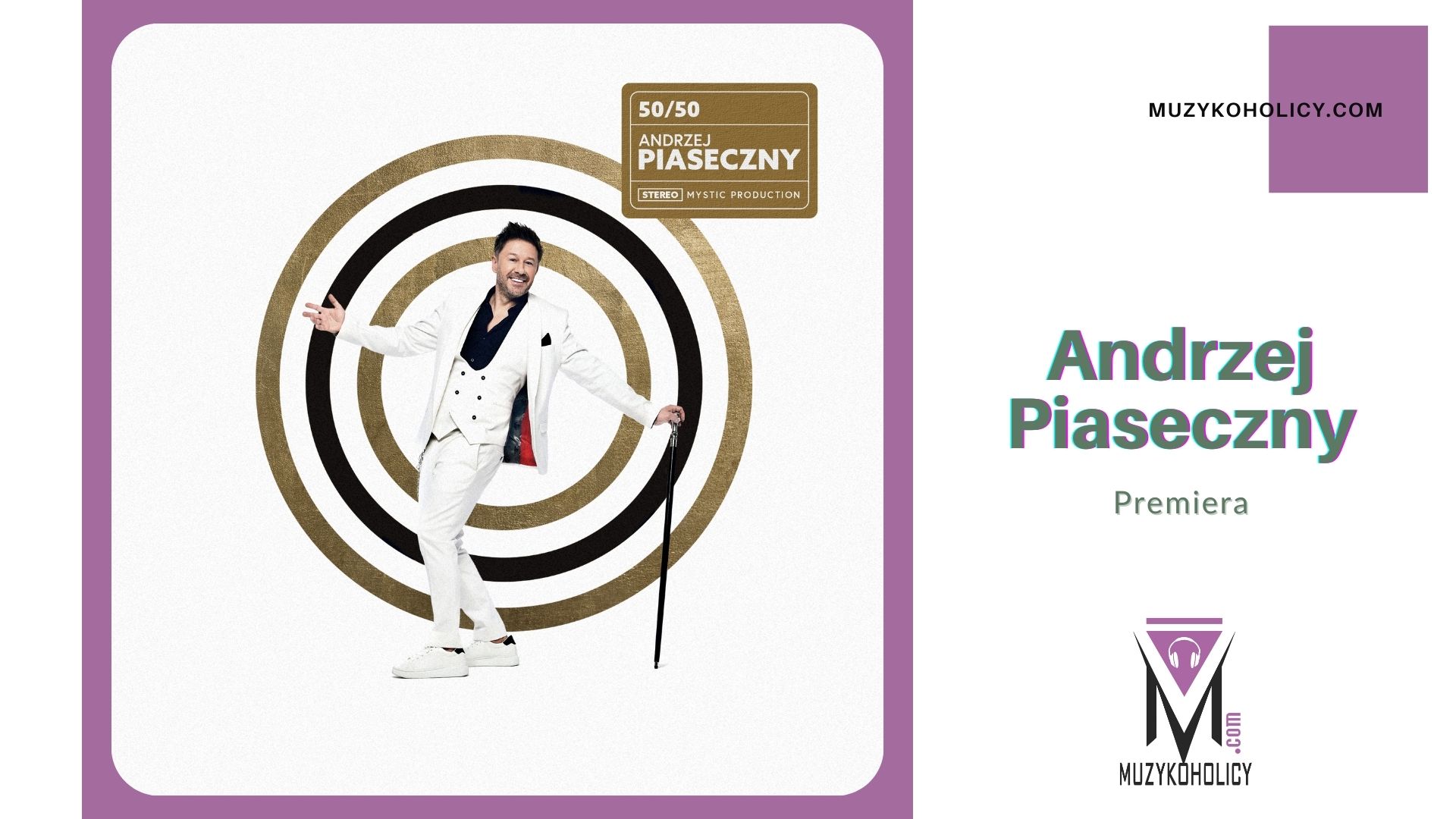 Andrzej Piaseczny promuje jubileuszowy album