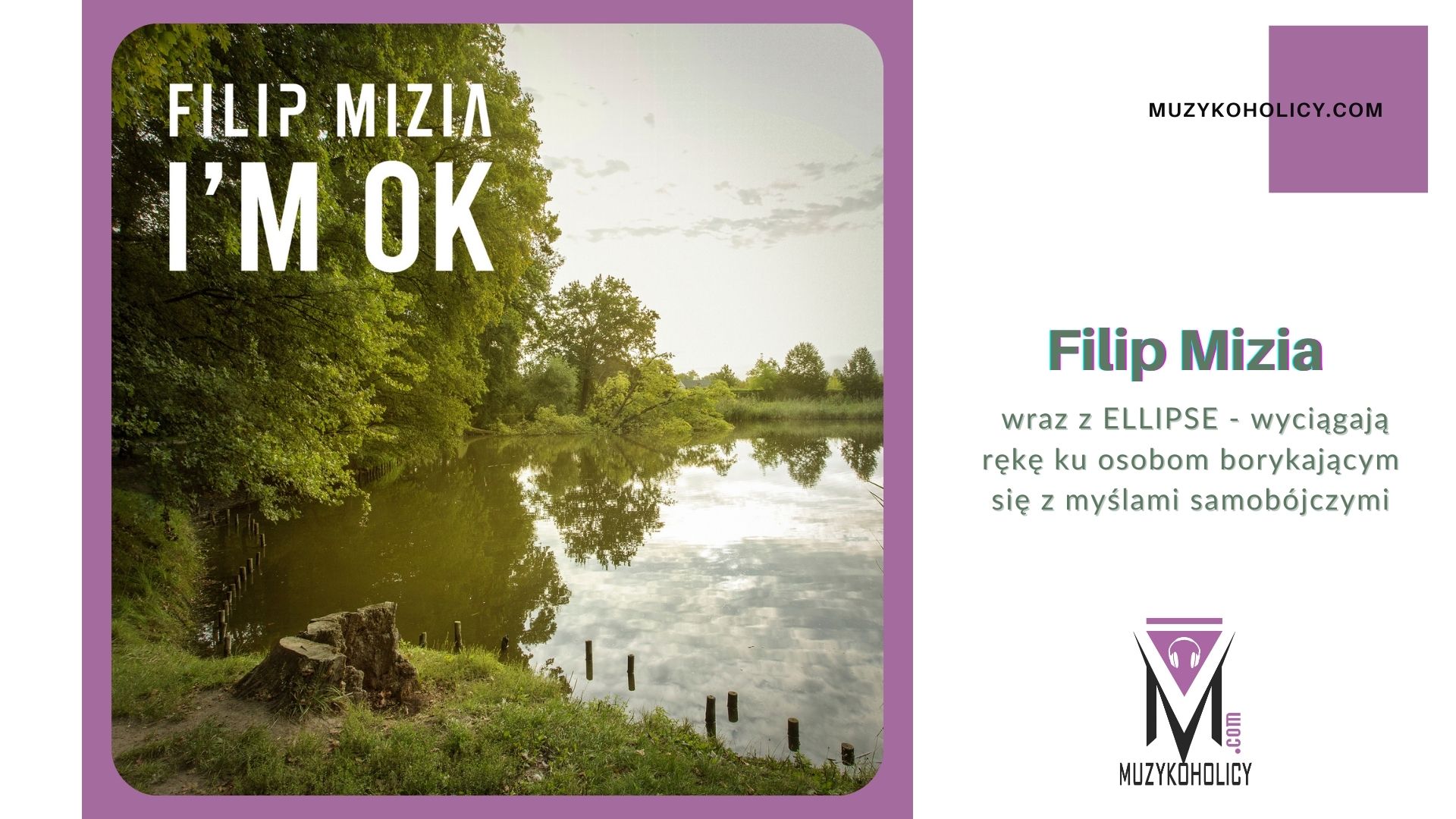 Filip Mizia wyciągają pomocną dłoń