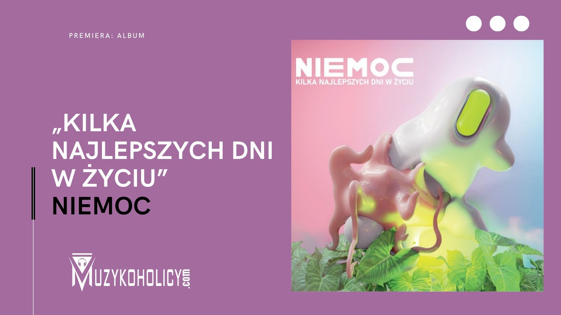 Niemoc prezentuje album „Kilka Najlepszych Dni w Życiu”