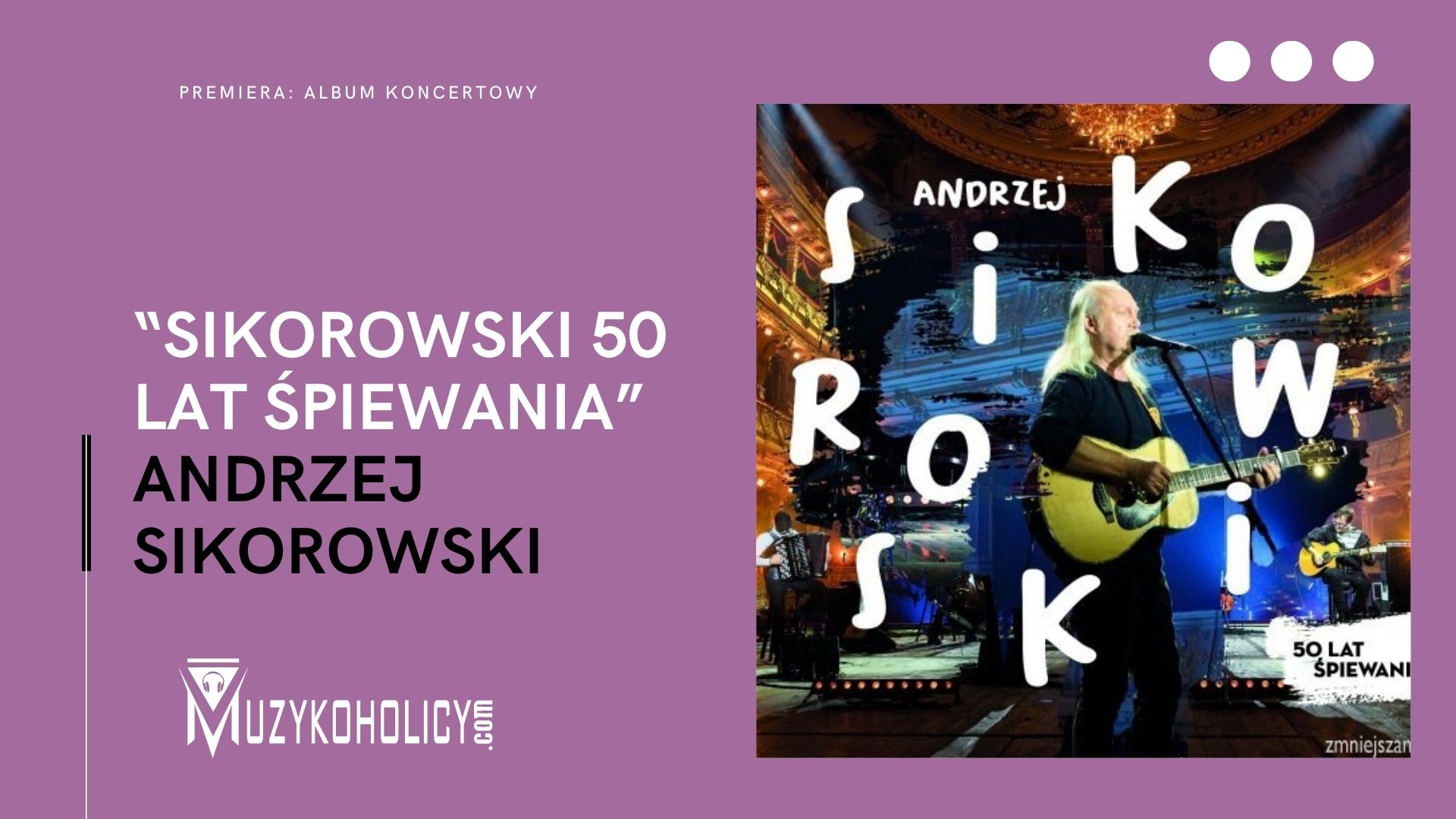 Premiera albumu "50 lat śpiewania"