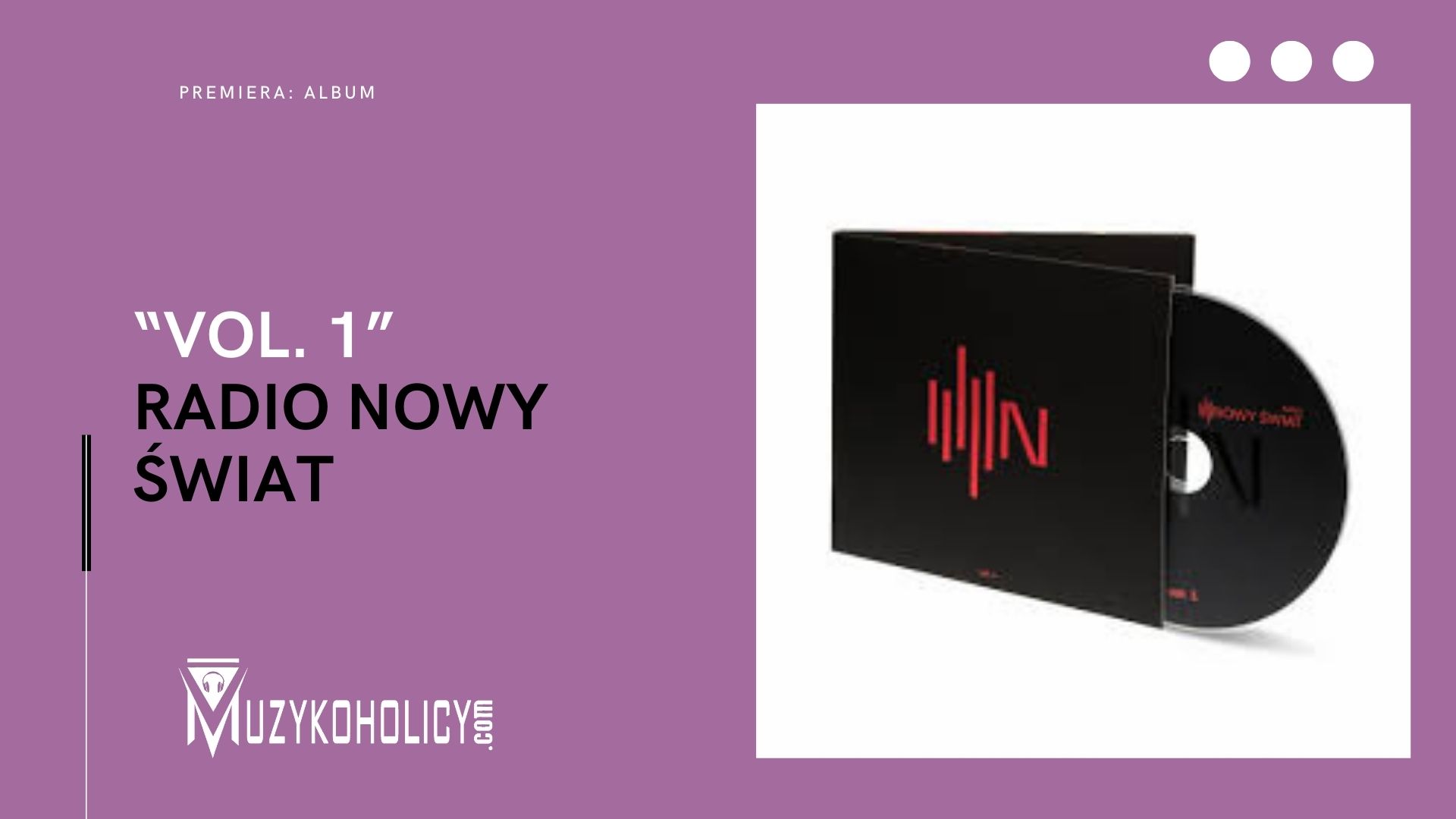 RADIO NOWY ŚWIAT wydało pierwszą płytę