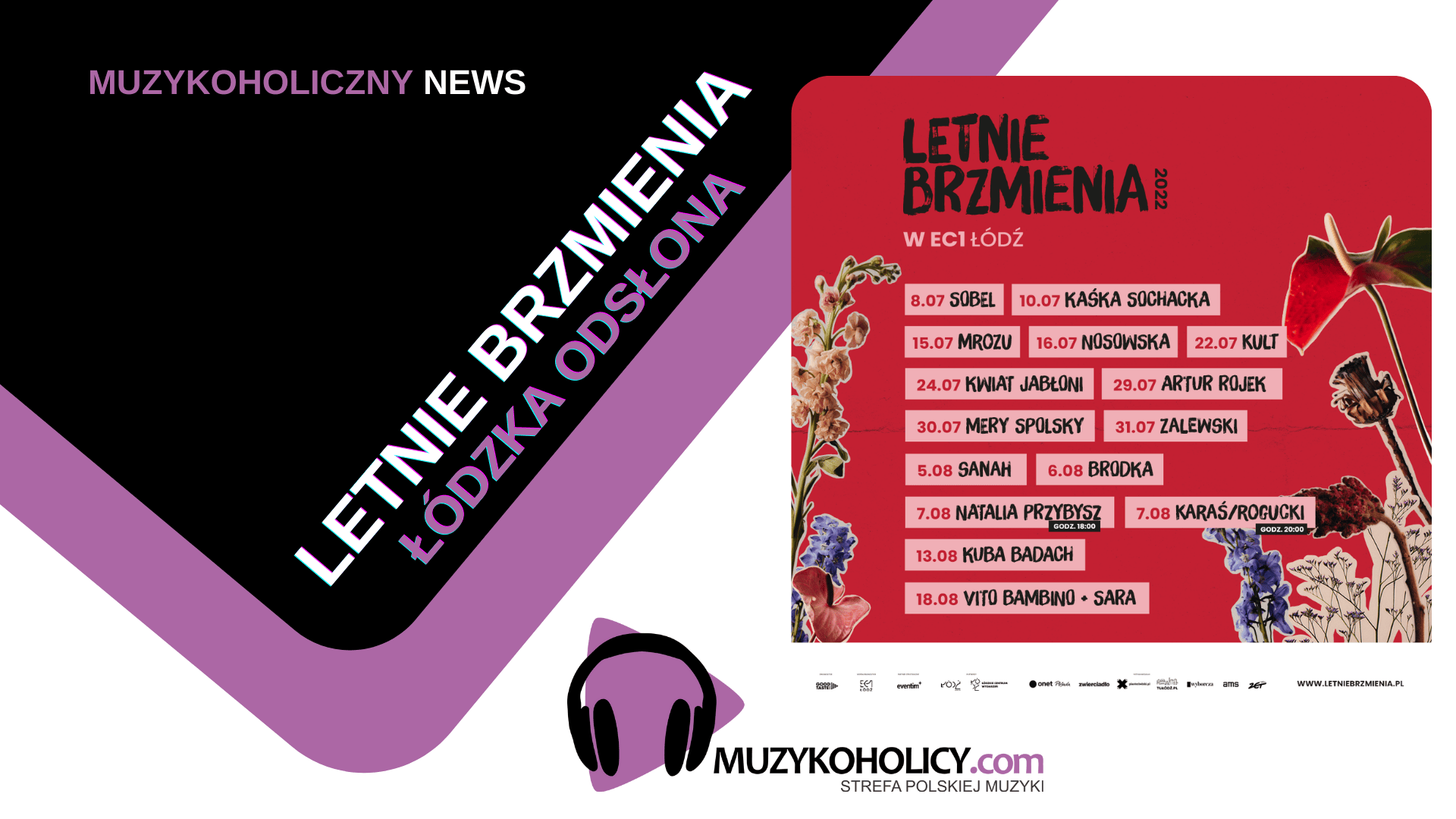 Letnie Brzmienia 2022 ponownie w łódzkim EC1