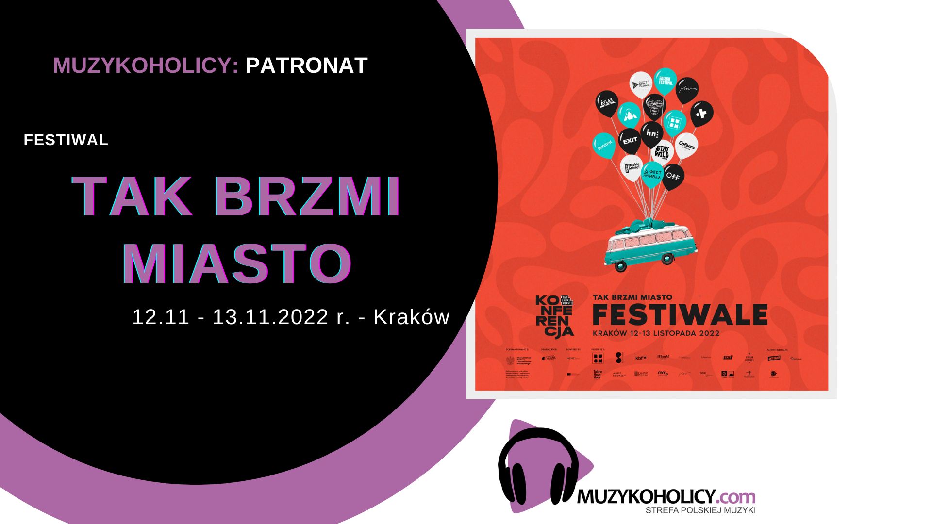 Wiemy, kto zagra na Tak Brzmi Miasto 2022