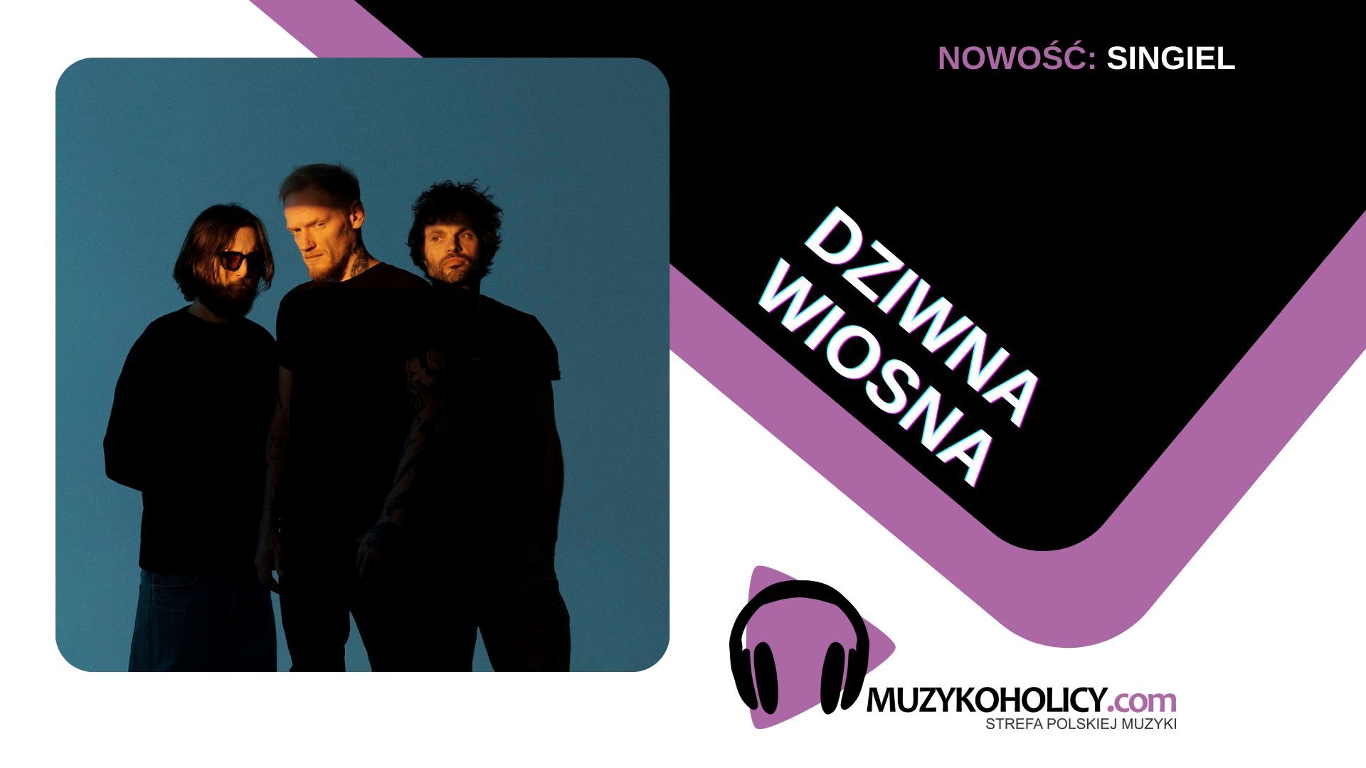 Dziwna Wiosna to warszawska grupa, grająca brudny, nieco surowy rock. Tym razem zarzucają nam utwór "płonę, płonę", będący kontynuacją rozpalonego przez nich wcześniej ognia, zapowiadającego nowy album.