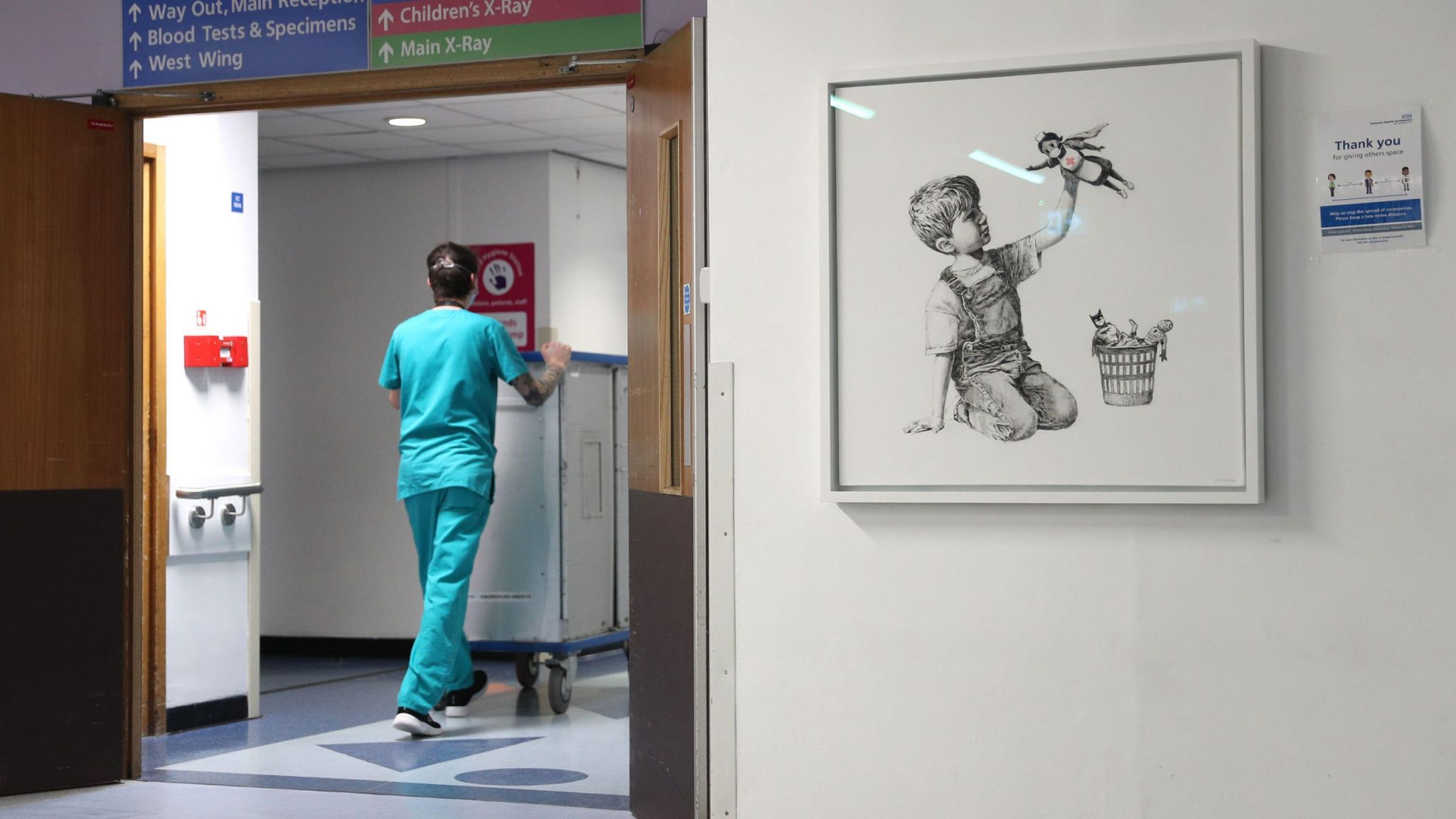 Check out our banksy canvas game changer selection for the very best in unique or custom, handmade pieces from our shops. Record Auction For Banksy Game Changer Mvc Magazine