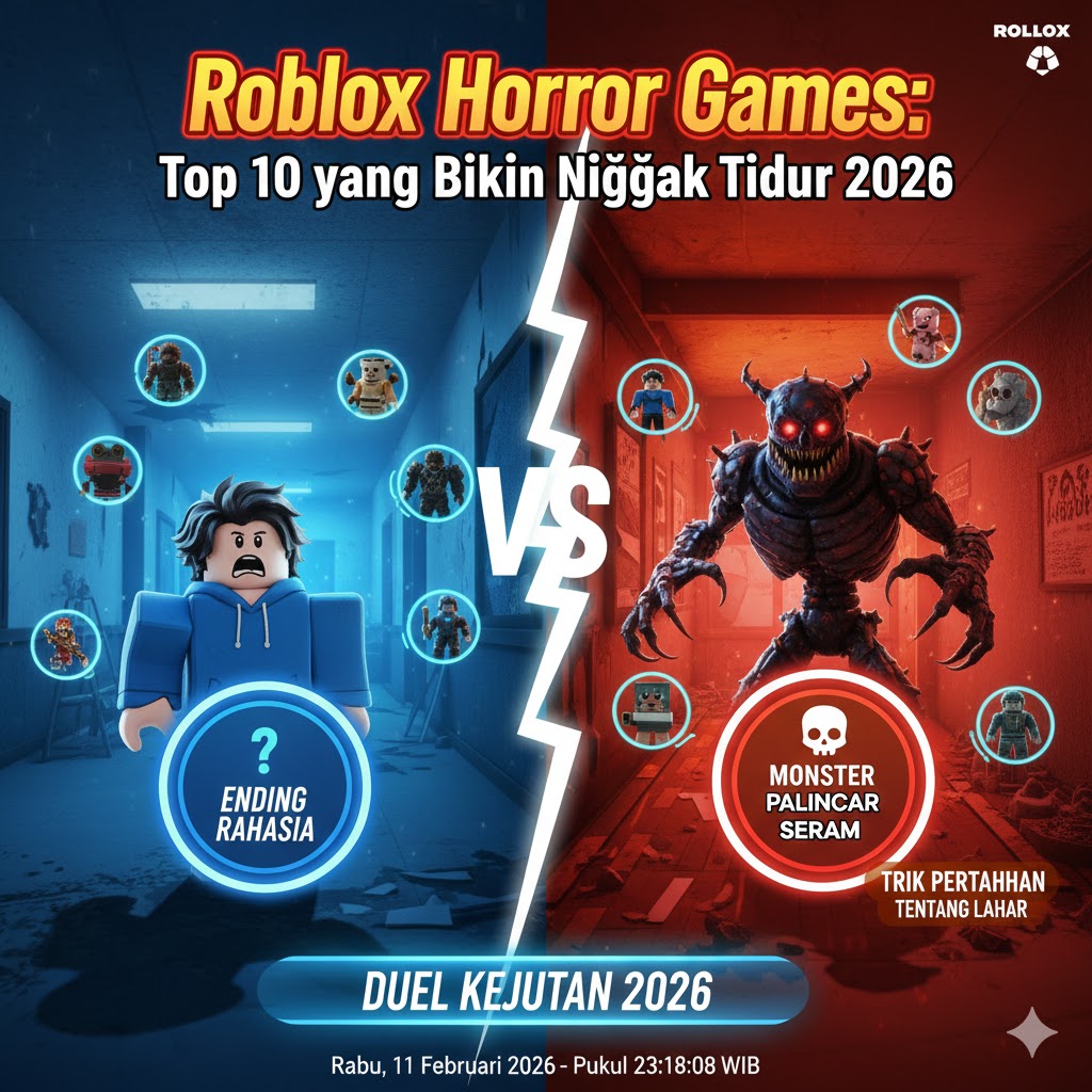 Roblox Horror Games Top 10 Yang Bikin Nggak Tidur 2026 Roblox Horror Games 