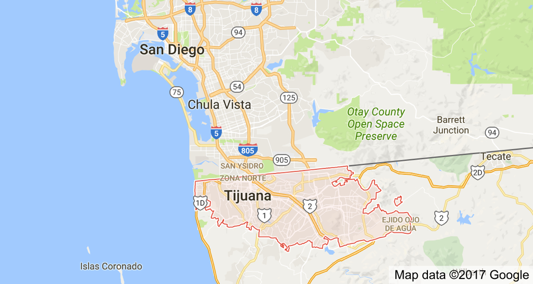 Tijuana Mexico Maps Tijuana Story Map 