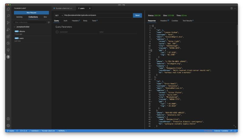 Github Fmorschel Thunder Client Script Script Template To Be Used - Download Perfect Dark Design | HD