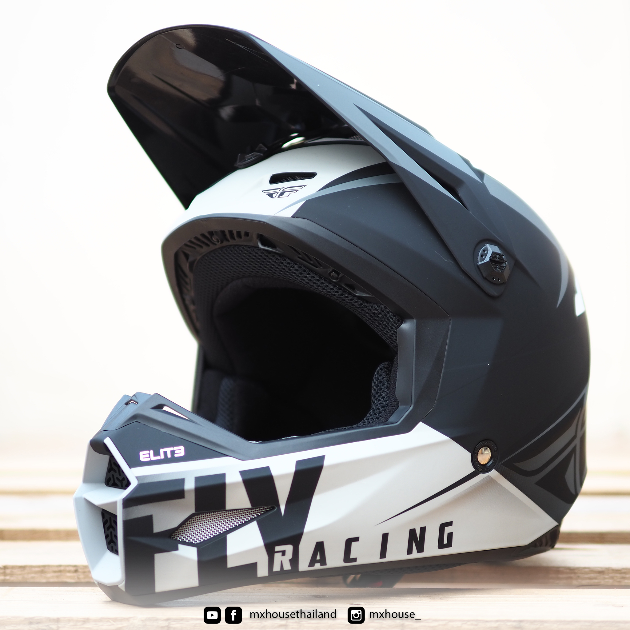 FLY Racing Elite Vigilant Black / Grey