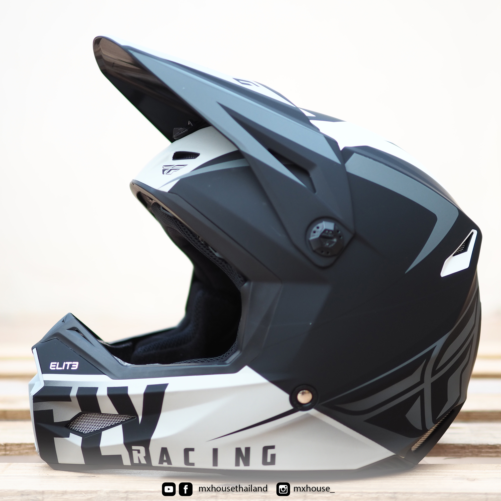 FLY Racing Elite Vigilant Black / Grey