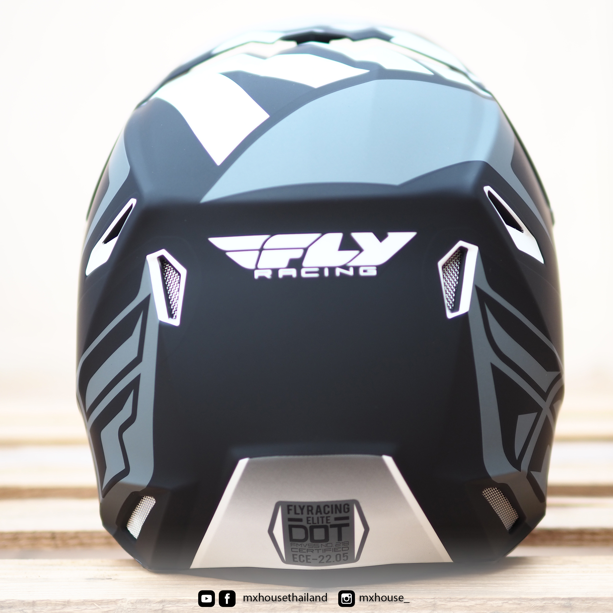 FLY Racing Elite Vigilant Black / Grey