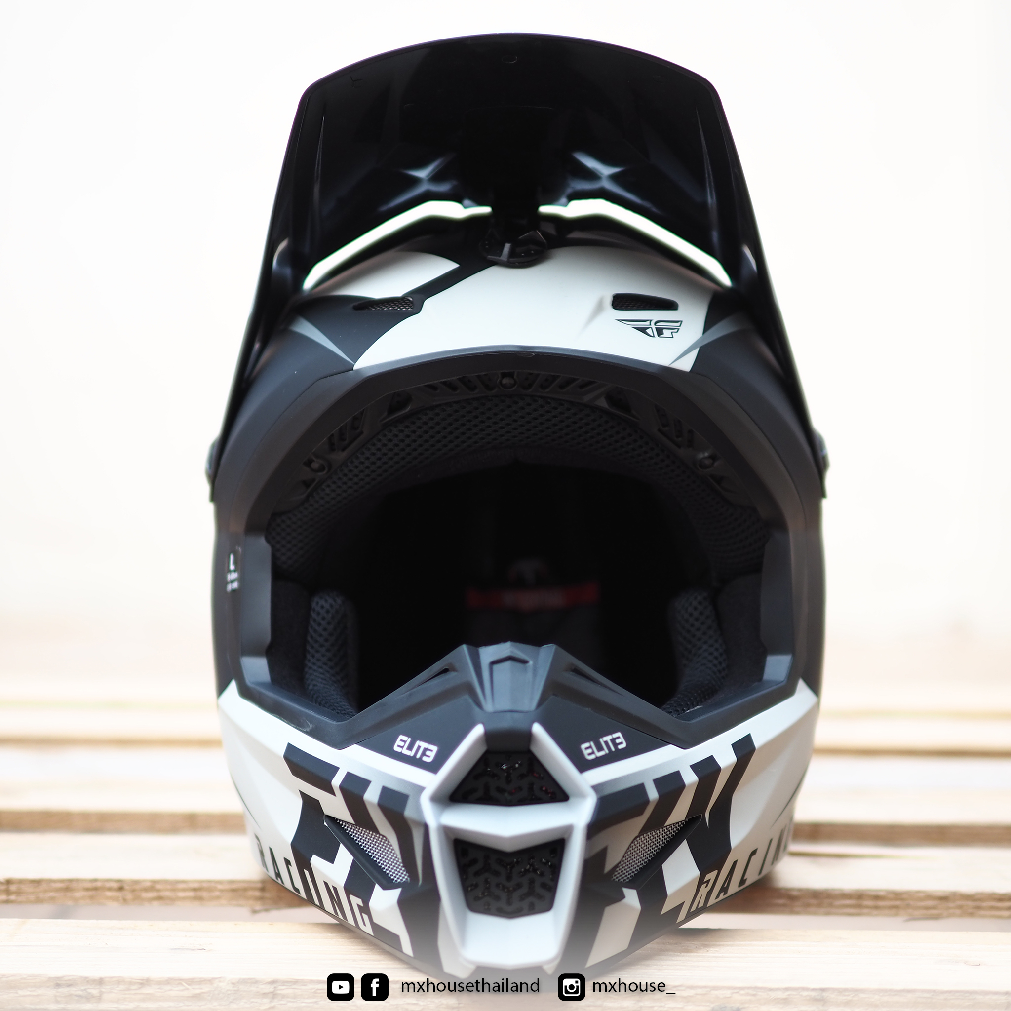 FLY Racing Elite Vigilant Black / Grey