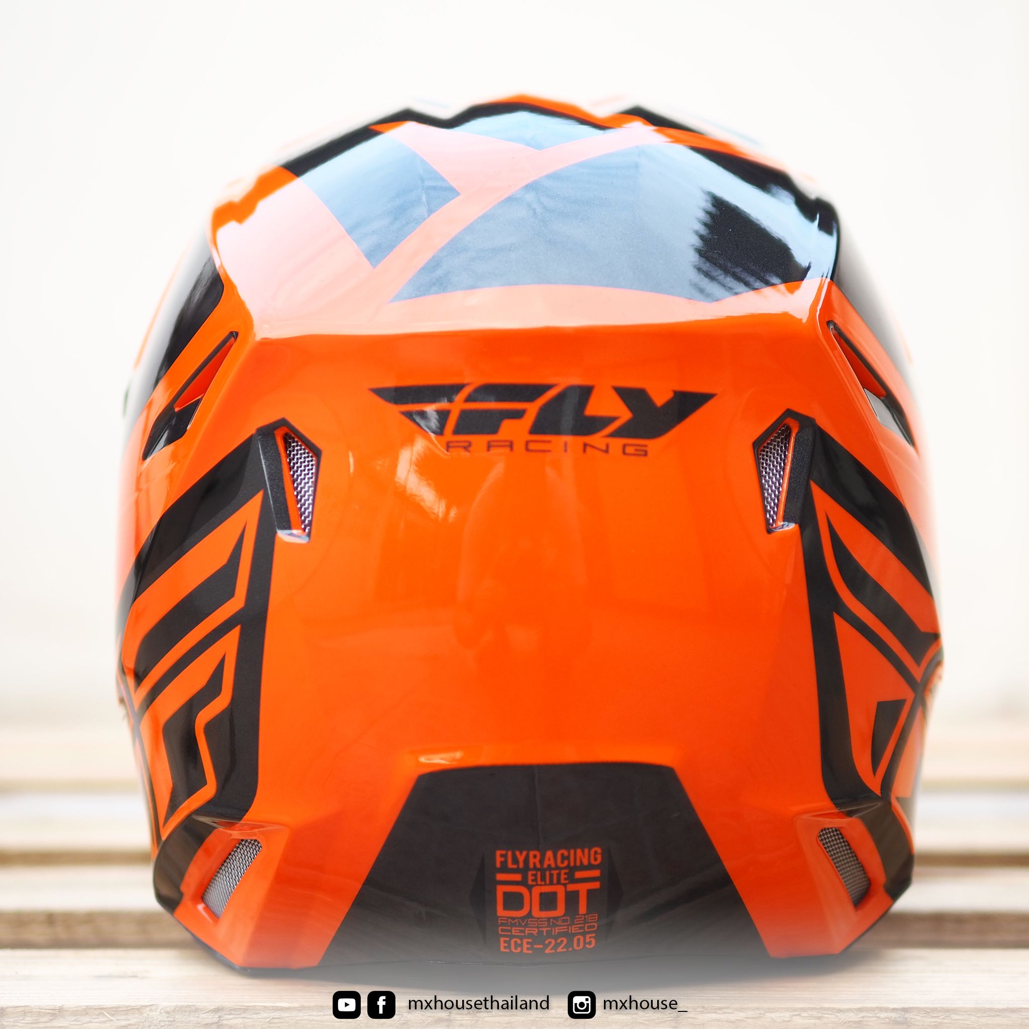 FLY Racing Elite Vigilant Orange / Black