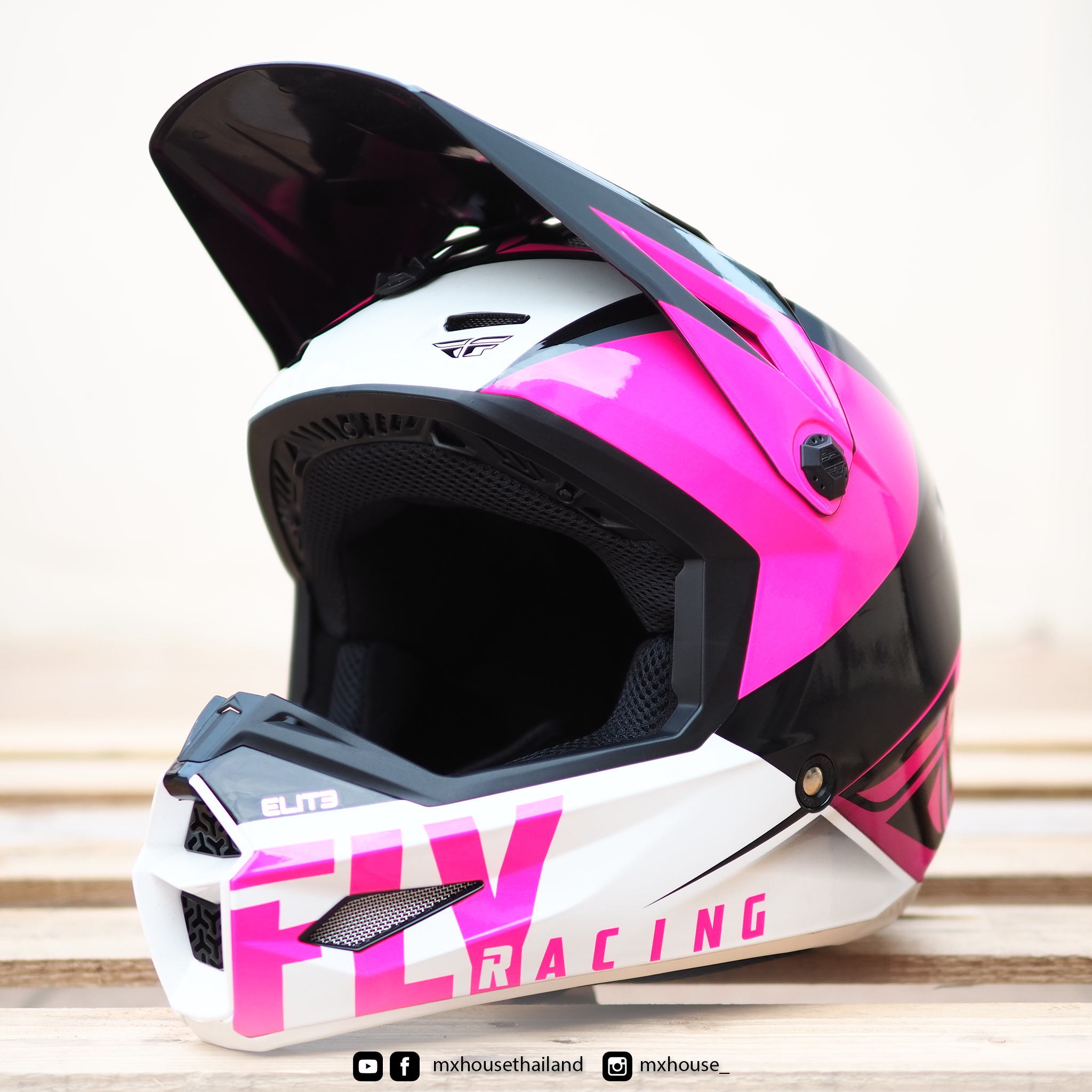 FLY Racing Elite Vigilant Pink / Black
