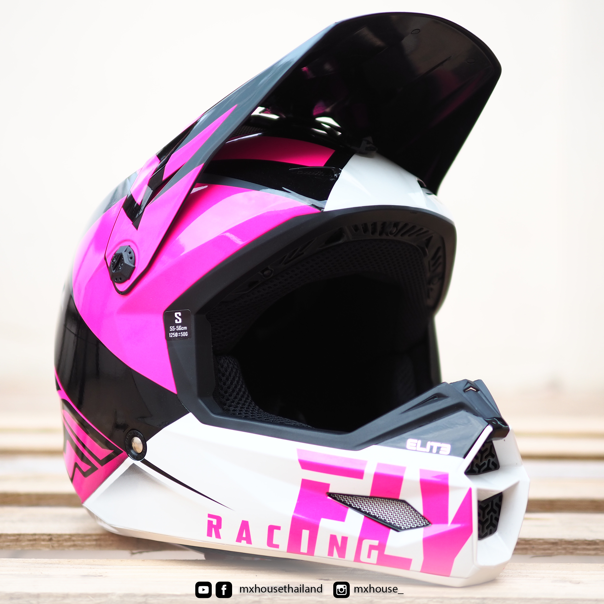 FLY Racing Elite Vigilant Pink / Black