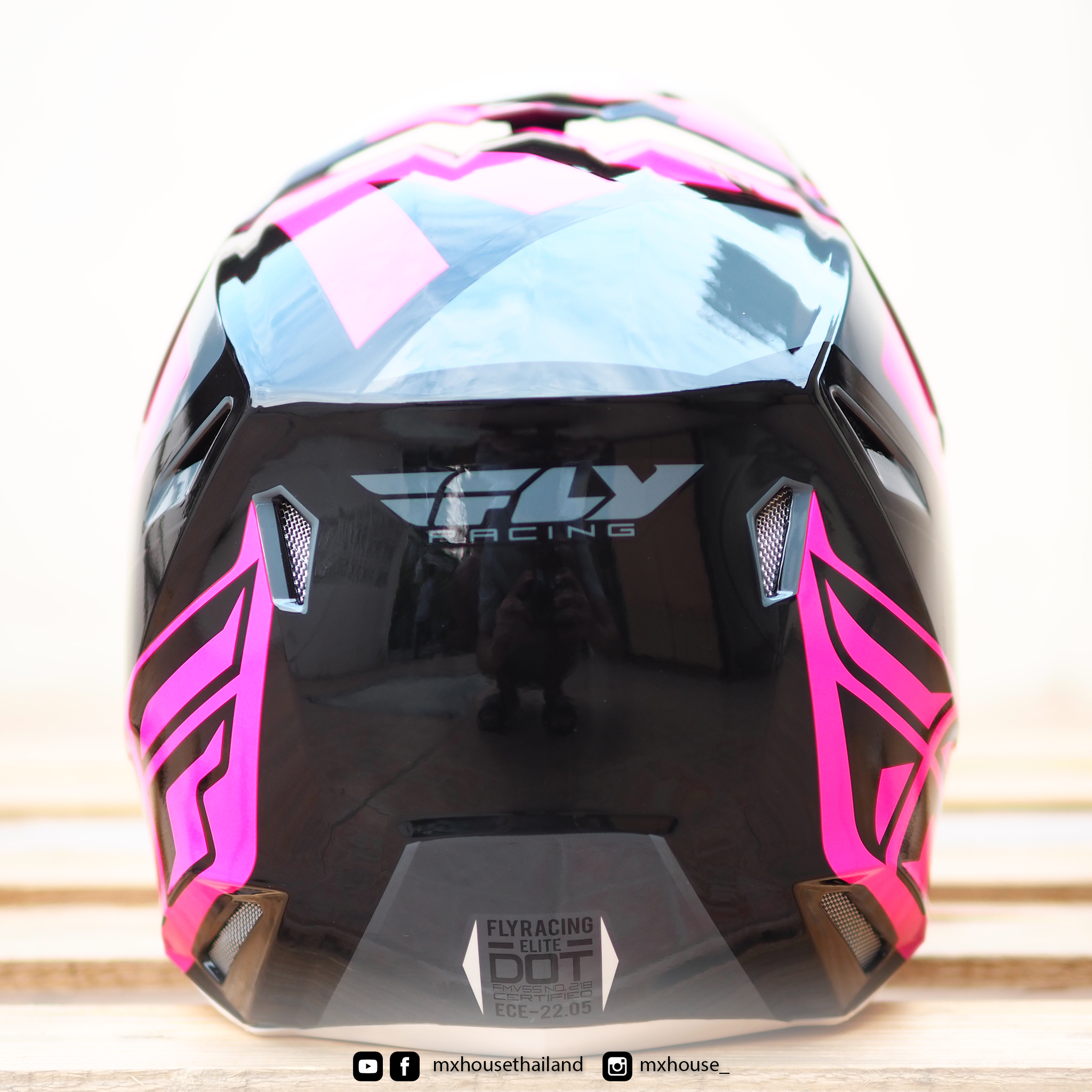 FLY Racing Elite Vigilant Pink / Black