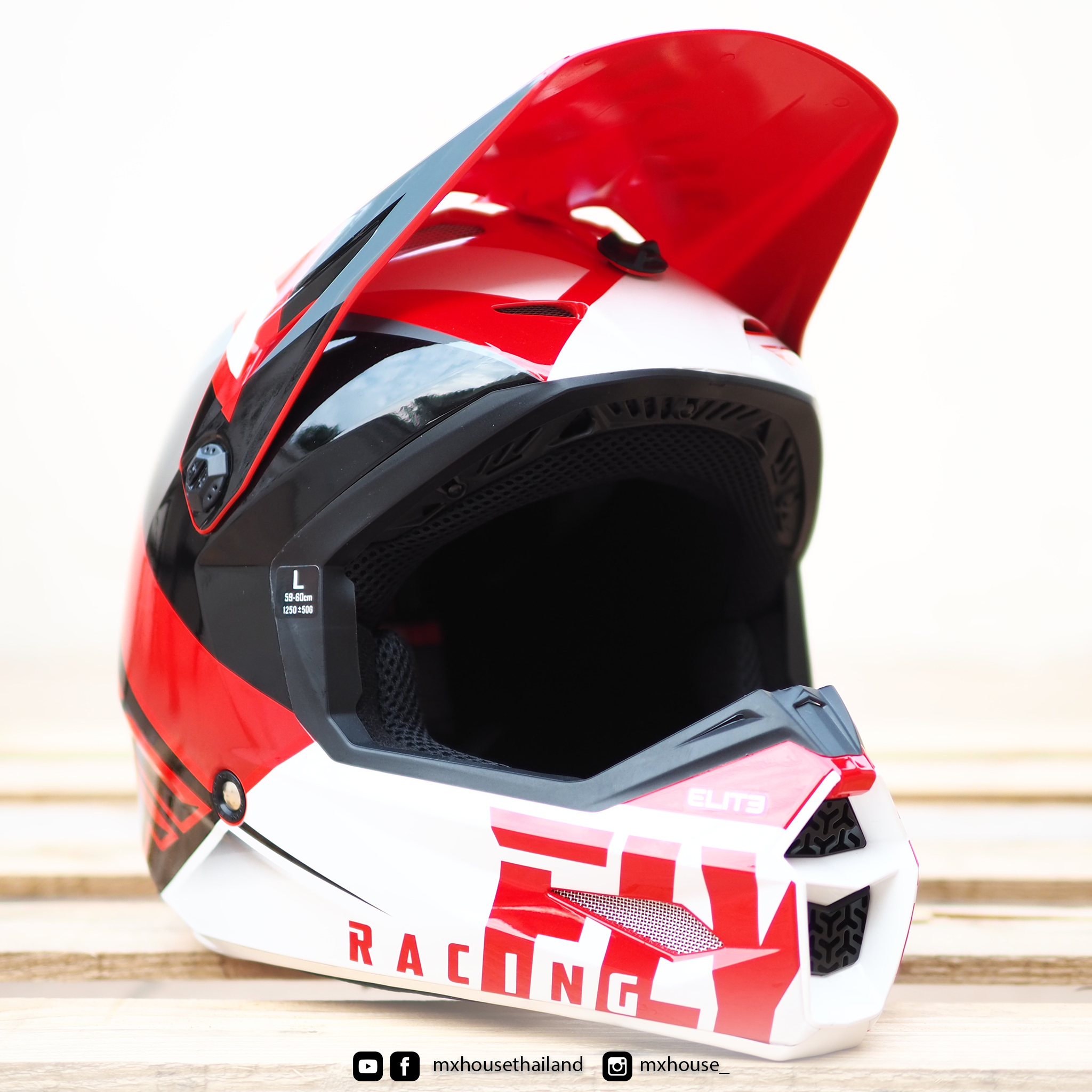 FLY Racing Elite Vigilant Red / Black