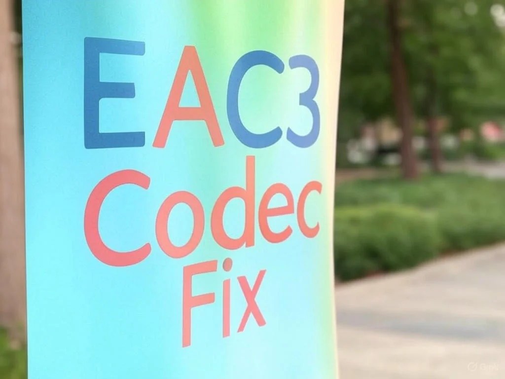 EAC3 Codec Fix