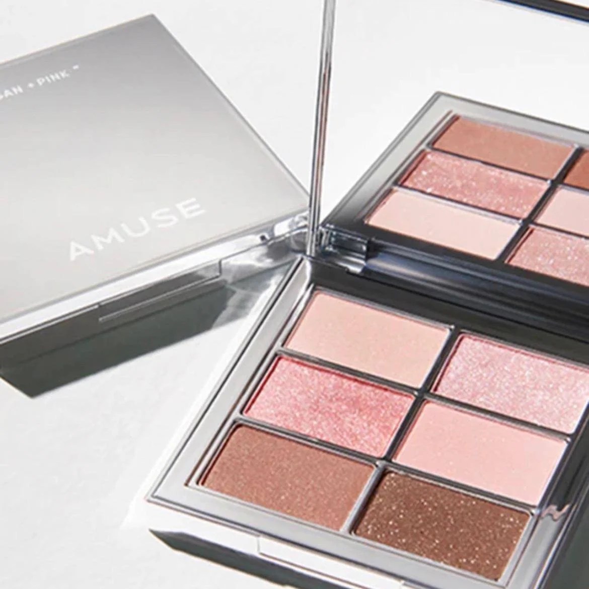 Amuse - Eyeshadow Vegan Sheer Palette (4 colours palattes to choose from) - Image 2