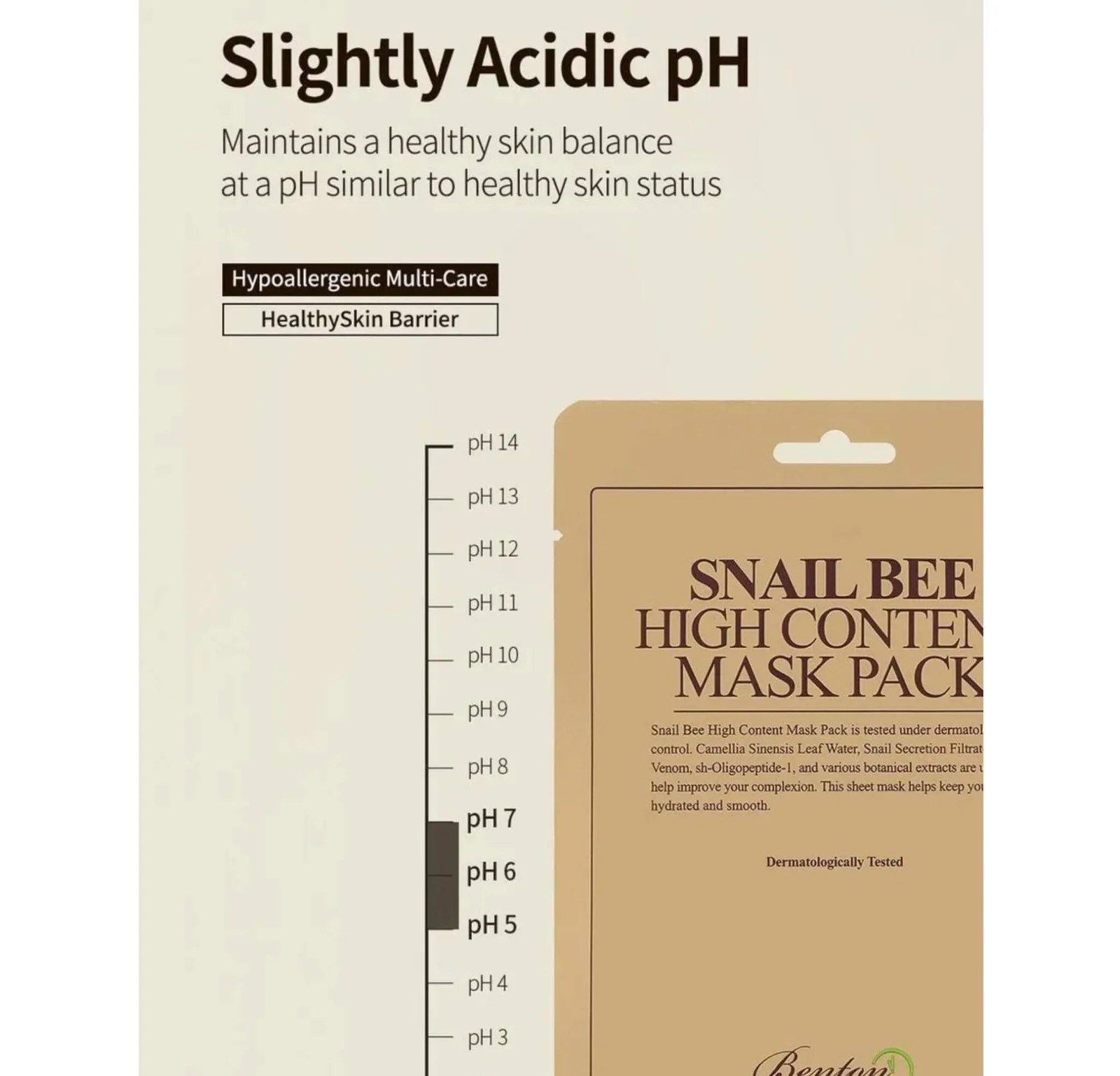 Benton - Snail Bee High Content Mask Pack 1pcs - Image 8