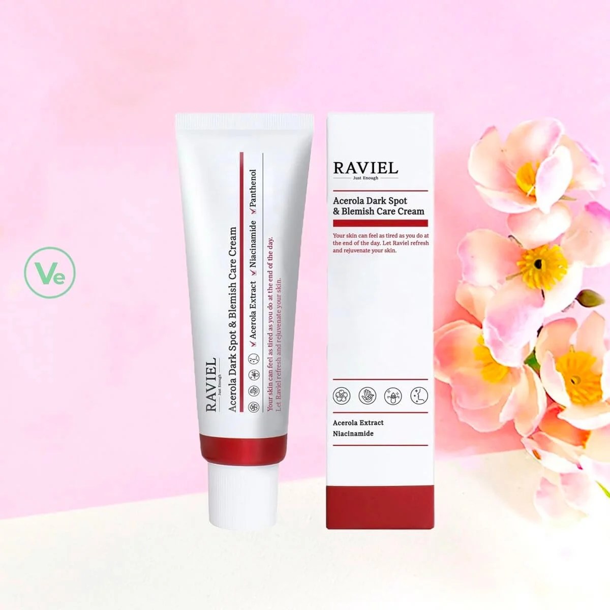 RAVIEL - Acerola Dark Spot & Blemish Care Cream - 50ml