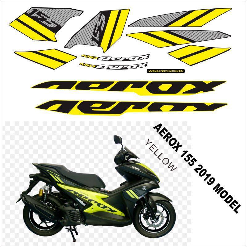 See more ideas about aerox 155 yamaha, yamaha, yamaha scooter. For Yamaha Aerox 155 Nvx 155 2019 Model Full Body Graphics Motorcycle Accessories Modification Sticker Decal Set Emblems Review And Price