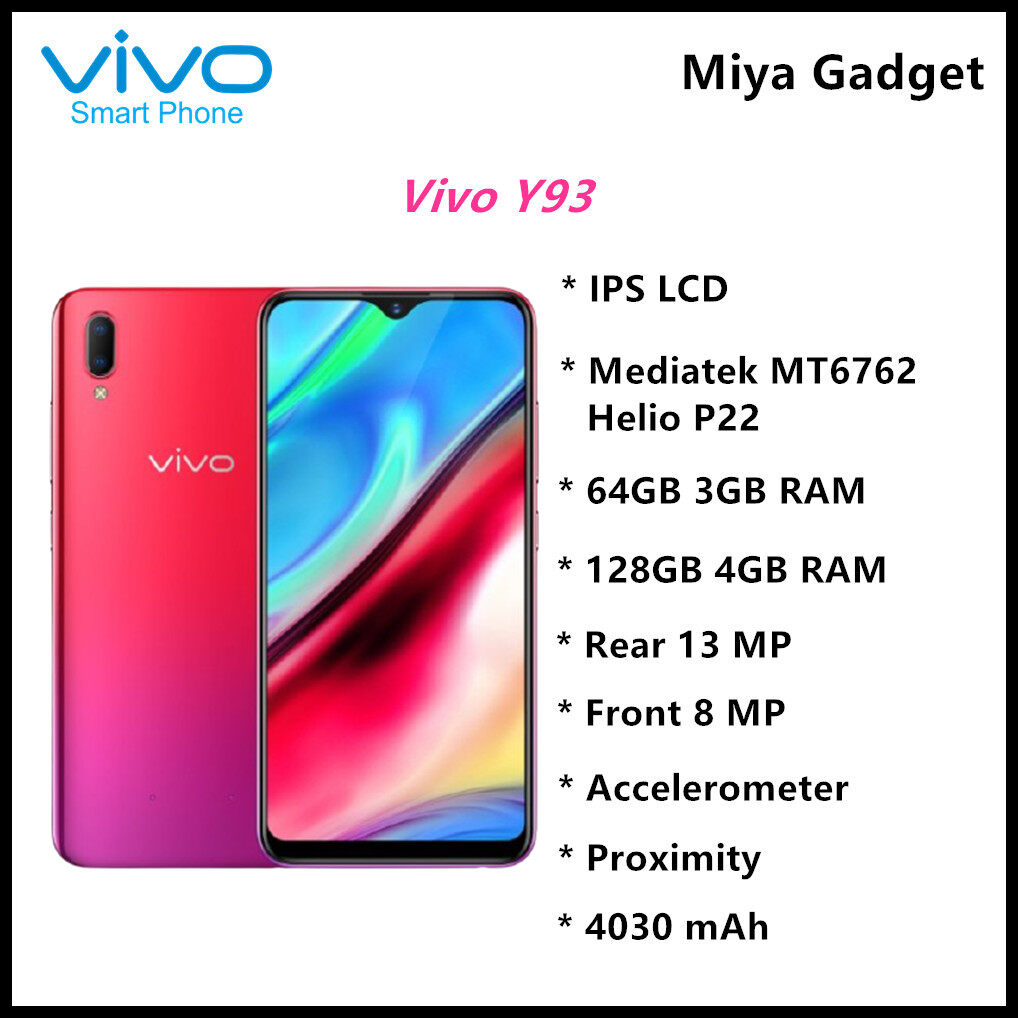 The retail price of vivo y93 is myr 830 ( us$200). Shop Latest Vivo Y93 Mobile Phone Online Lazada Com My