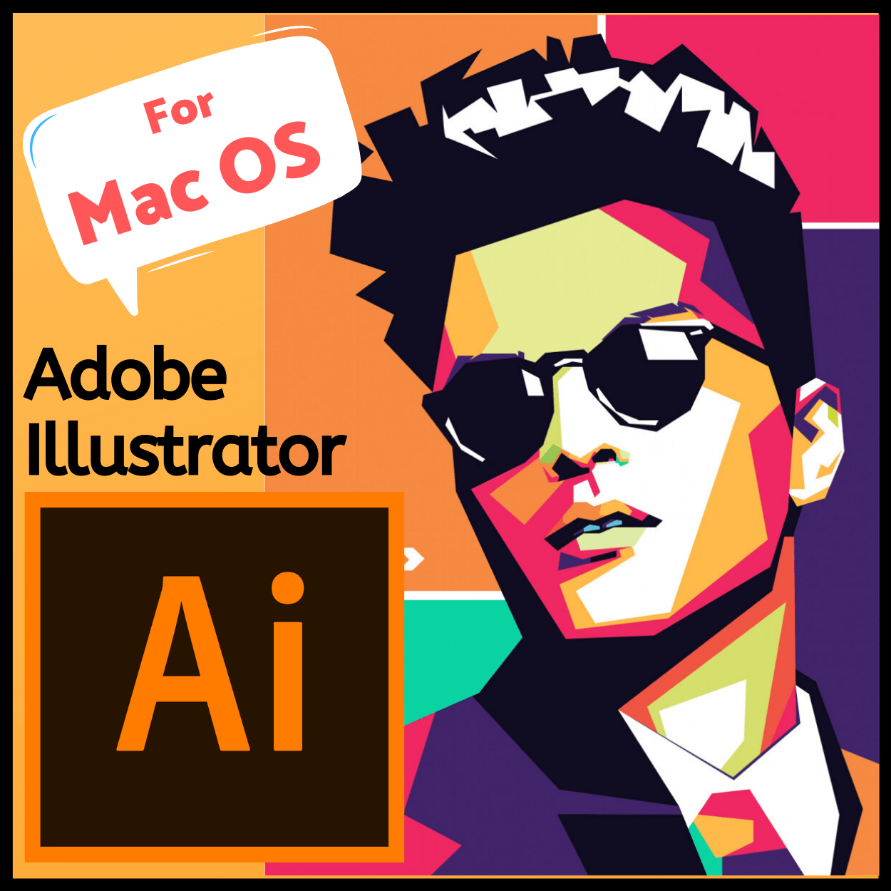 Adobe Illustrator Cc 2020 For Mac Os Latest Lifetime Create Drawings Graphics Photo Edit Cartoons Logos Very Easy To Install Lazada