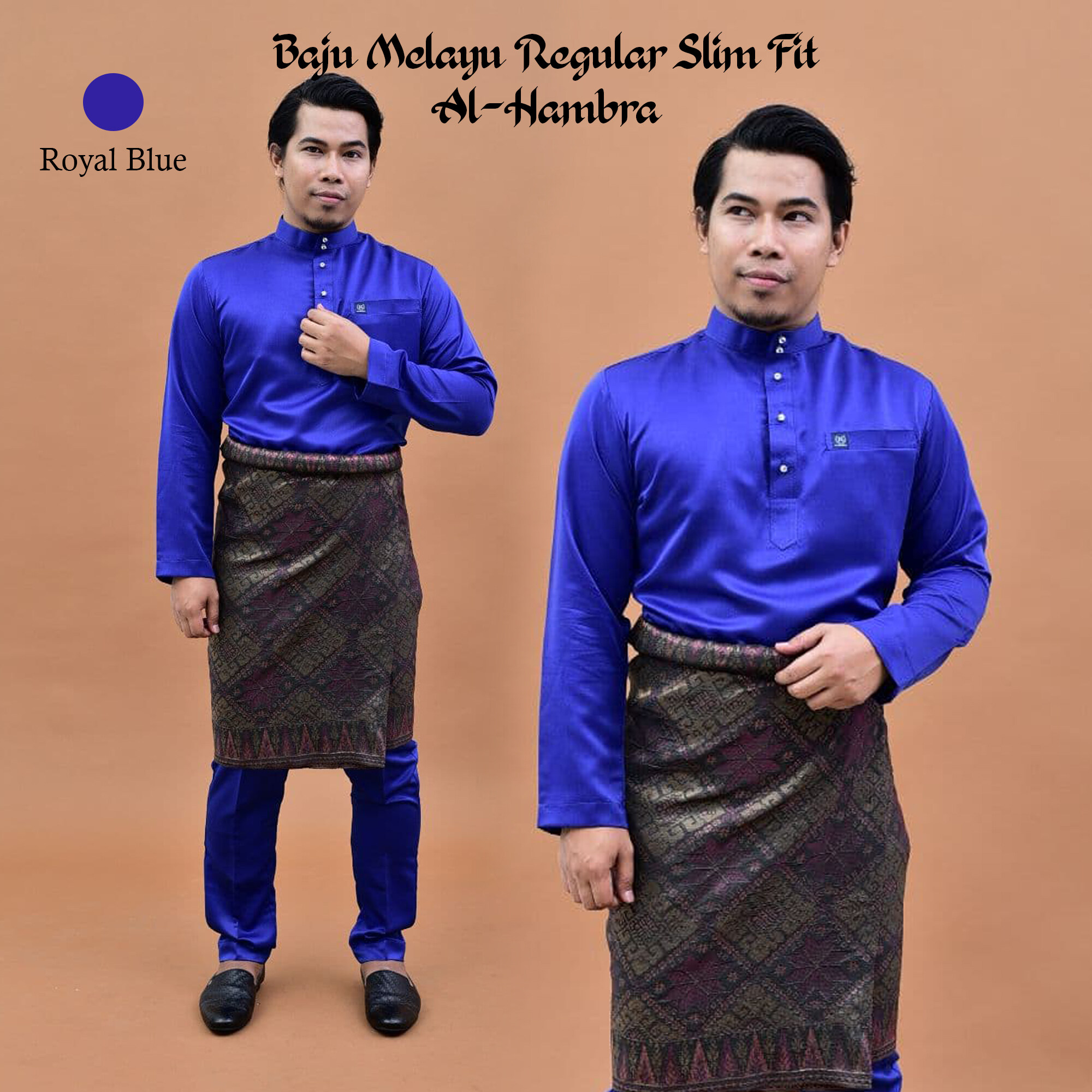 Choose from a variety of listings from trusted sellers! Baju Melayu Regular Slim Fit Royal Blue Al Hambra Nurain My Lazada