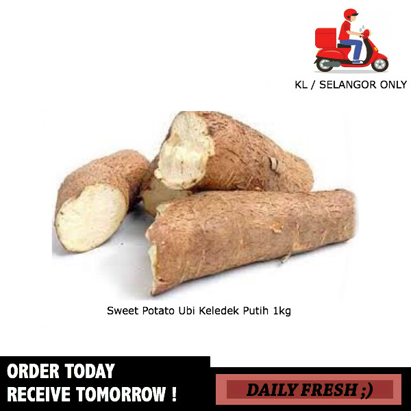 Required fields are marked *. Fresh Sweet Potato Ubi Keledek Putih 1kg Fresh Vegetables Lazada